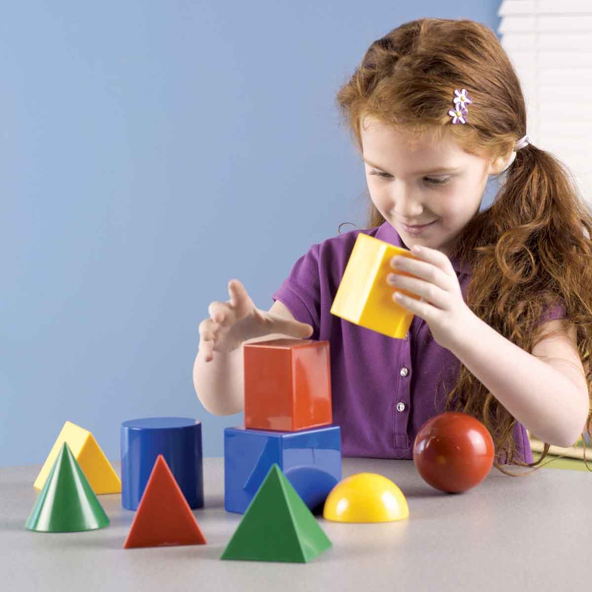 Learning Resources Large Plastic Geometric Shapes Unisex, 5-7 Years