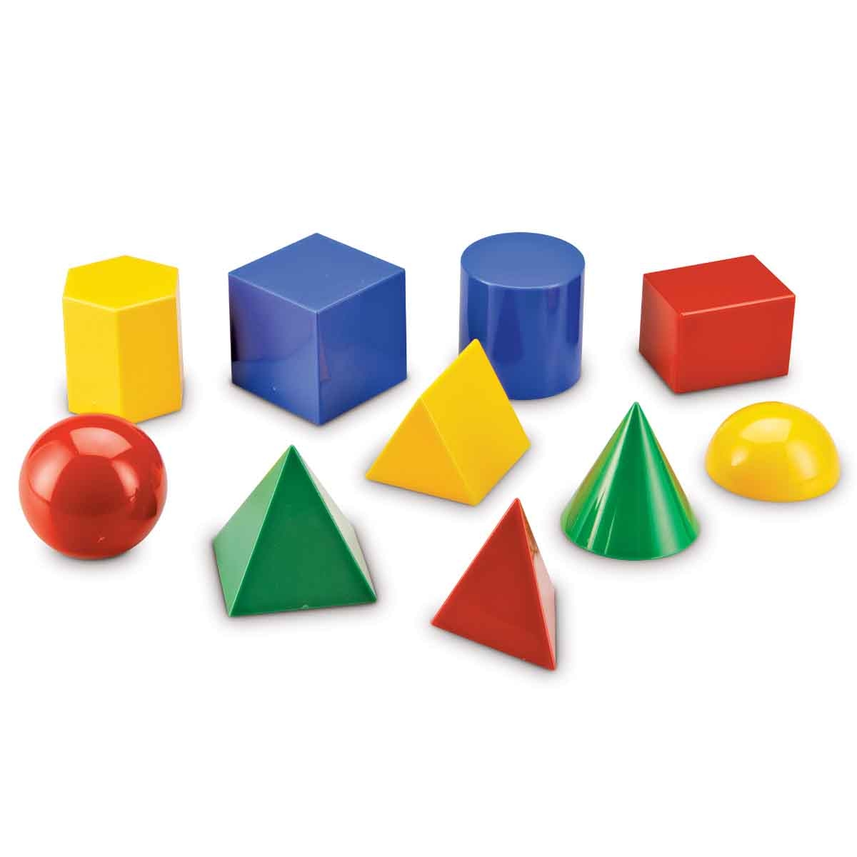 Learning Resources Large Plastic Geometric Shapes Unisex, 5-7 Years