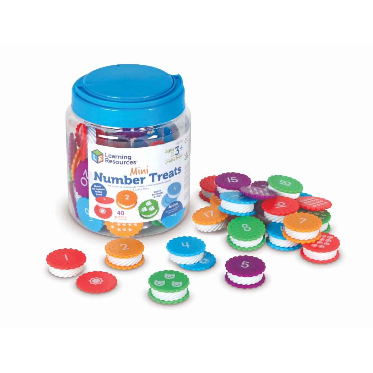 Learning Resources Mini Number Treats Unisex, 3-4 Years