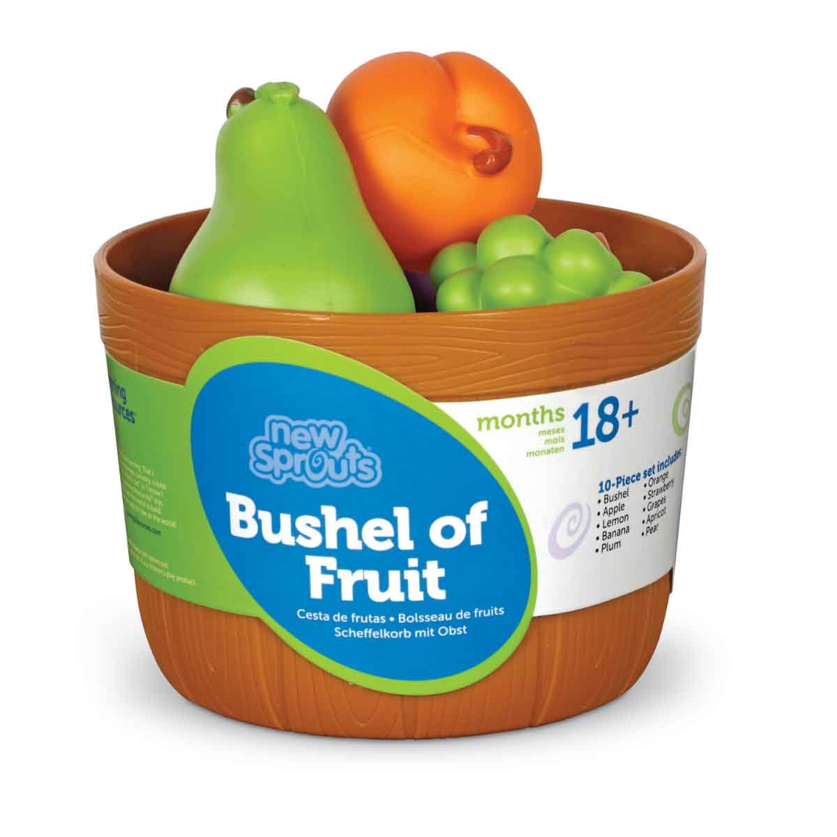 Learning Resources New Sprouts Bushel Of Fruit Toddler, 0-2 Years