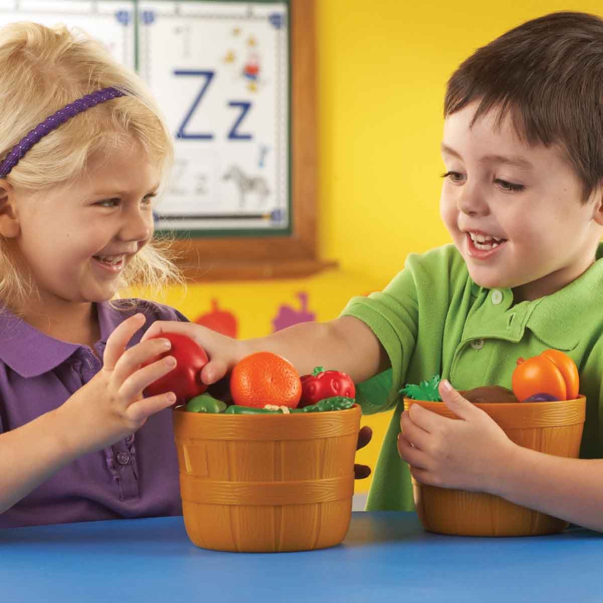 Learning Resources New Sprouts Bushel Of Fruit Toddler, 0-2 Years