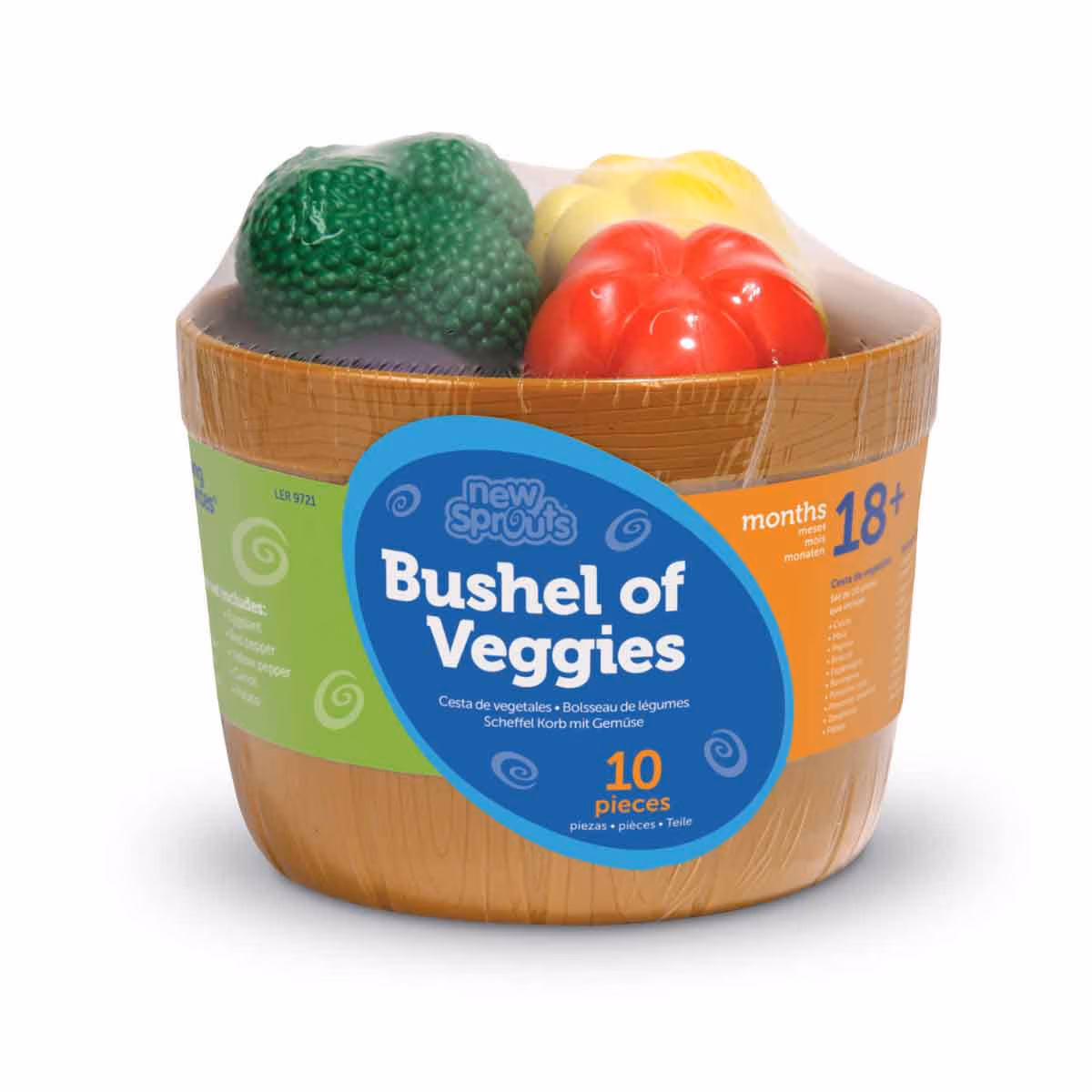 Learning Resources New Sprouts Bushel Of Veggies Toddler, 0-2 Years