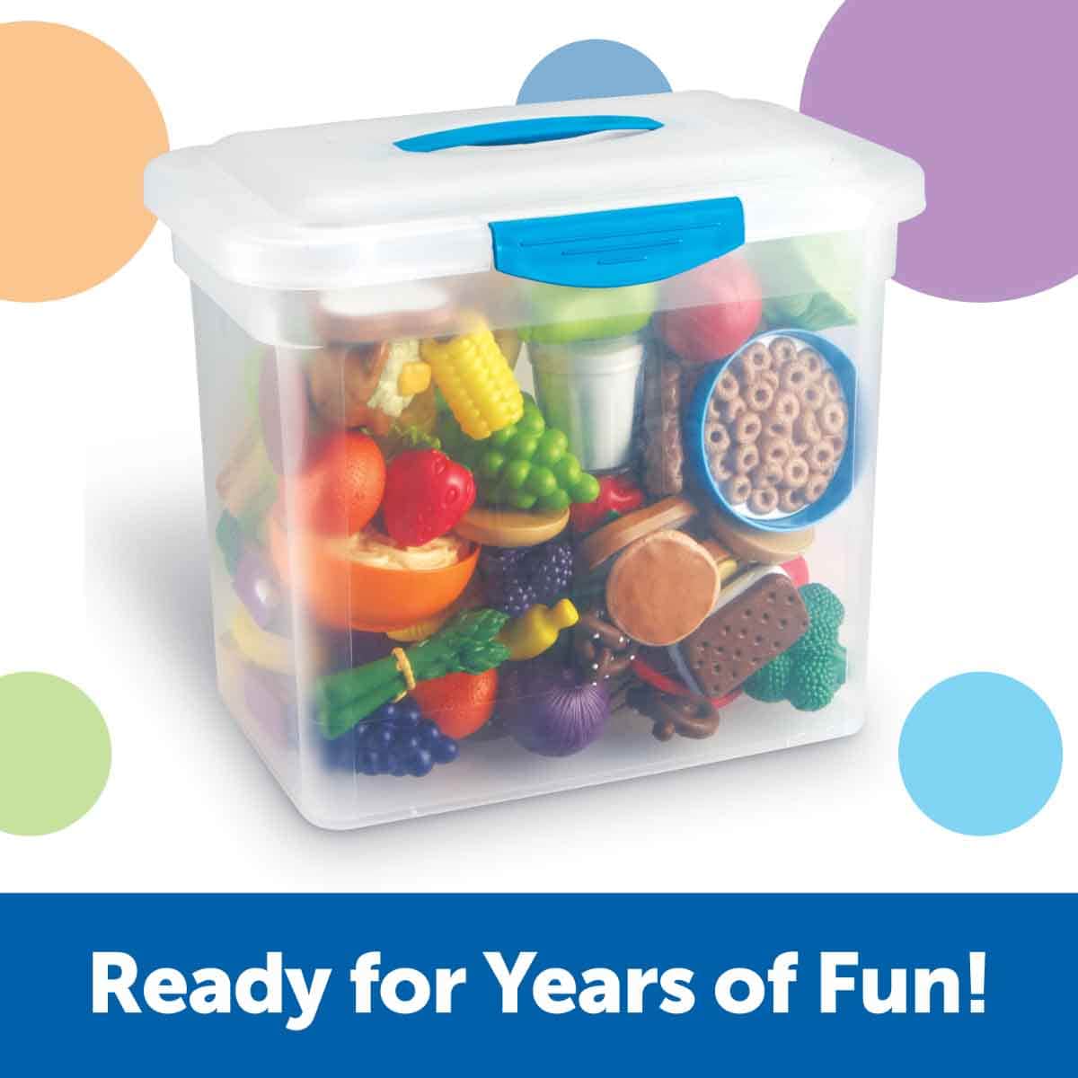 Learning Resources New Sprouts Classroom Play Food Set Toddler, 0-2 Years