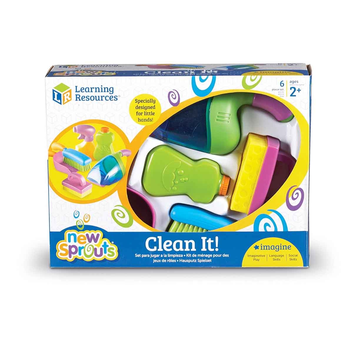 Learning Resources New Sprouts Clean It! Unisex, 3-4 Years