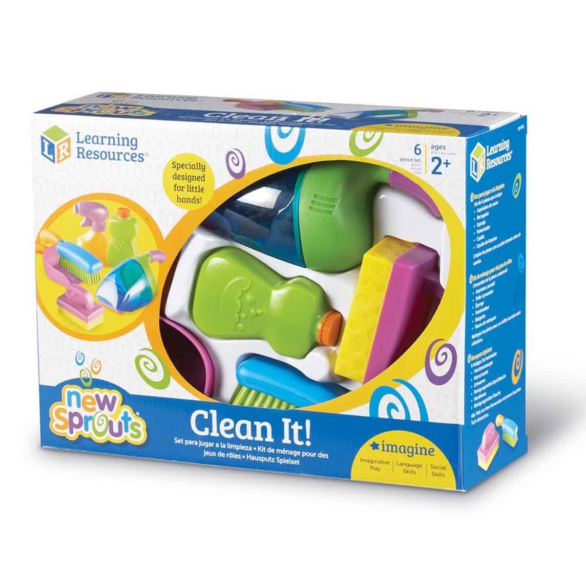 Learning Resources New Sprouts Clean It! Unisex, 3-4 Years