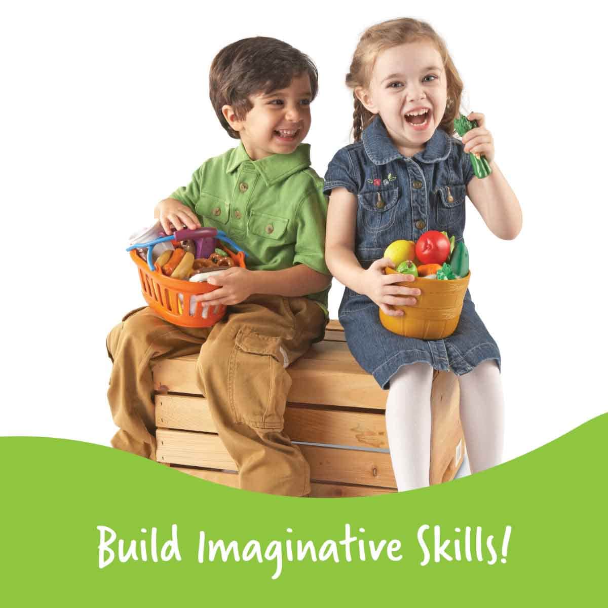 Learning Resources New Sprouts Deluxe Market Set Toddler, 0-2 Years