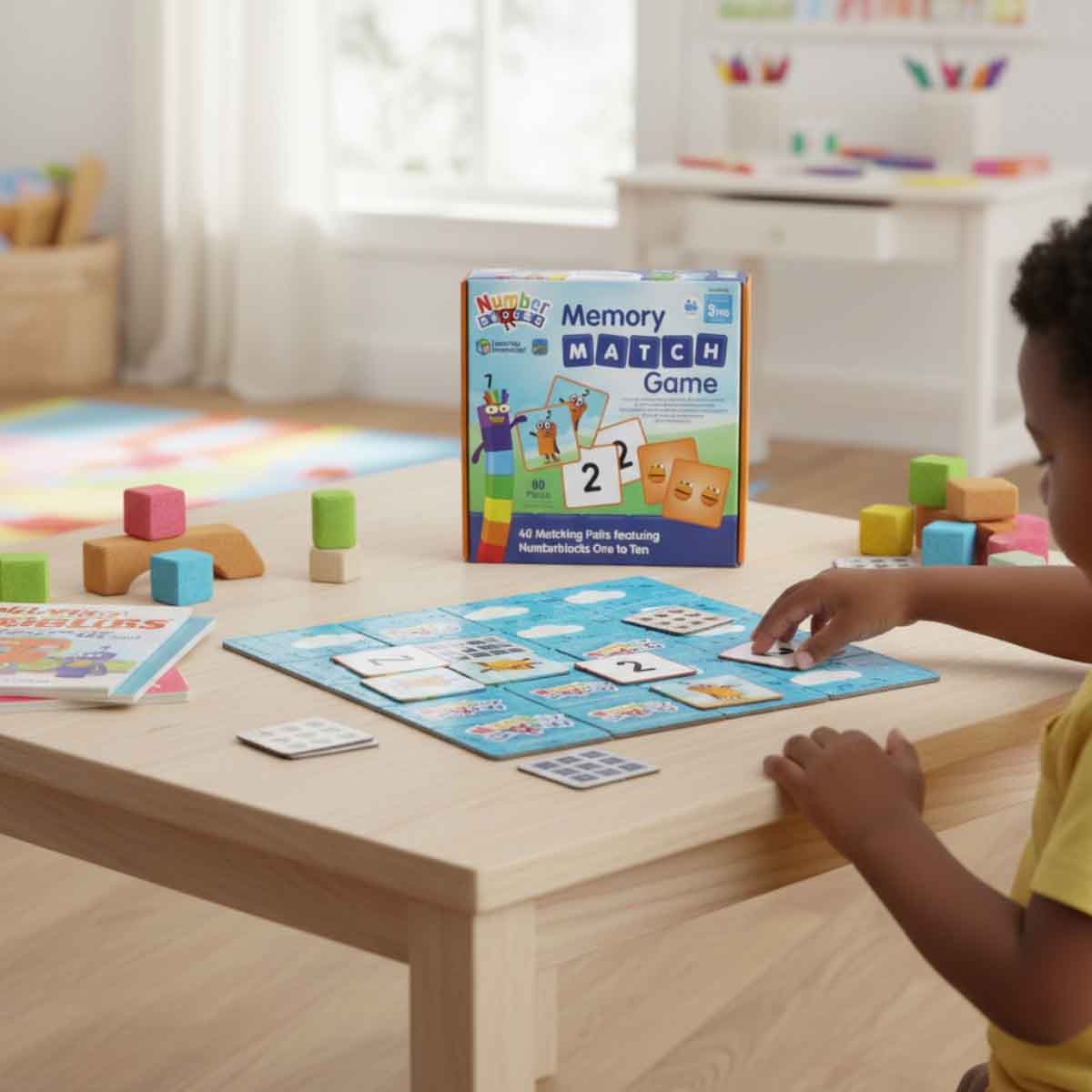 Learning Resources Numberblocks Memory Match Game Unisex, 3-4 Years