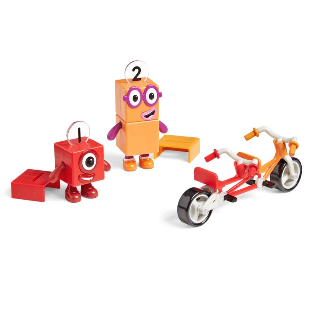 Learning Resources Numberblocks One and Two Bike Adventure Playset Unisex, 3-4 Years