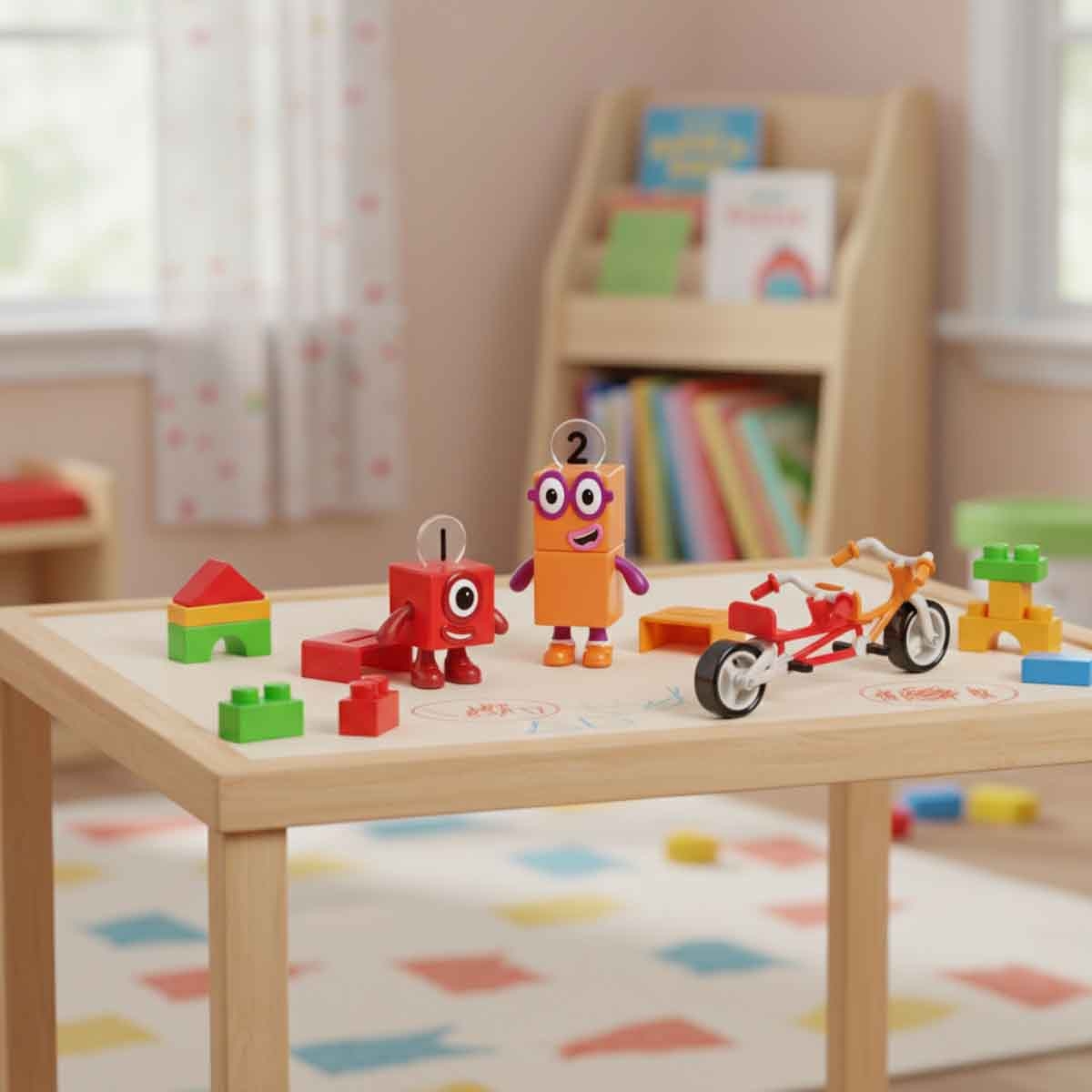 Learning Resources Numberblocks One and Two Bike Adventure Playset Unisex, 3-4 Years
