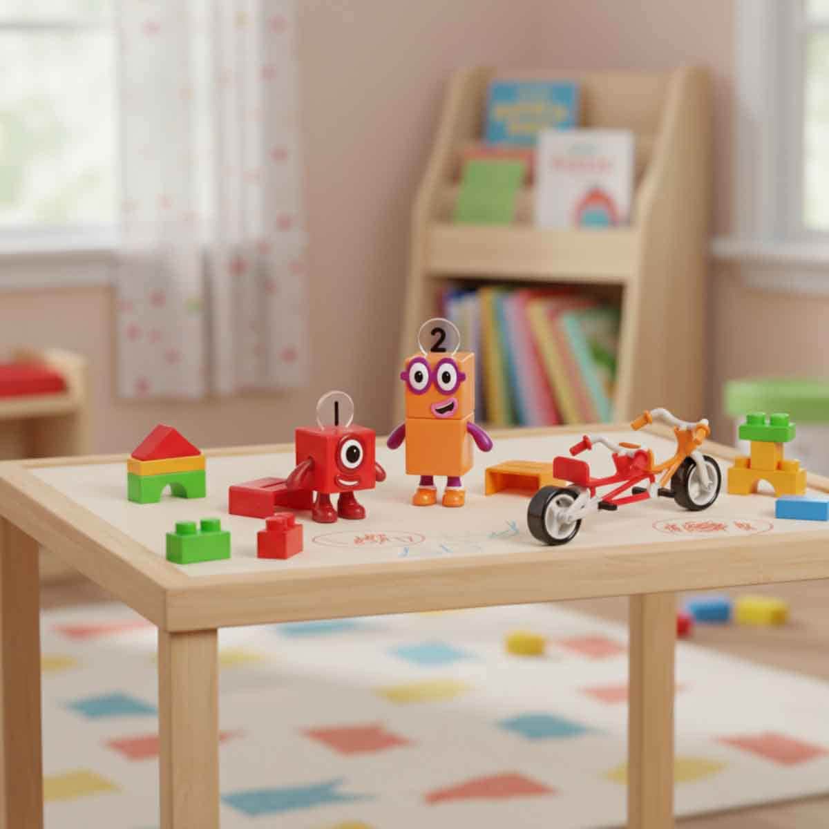 Learning Resources Numberblocks One and Two Bike Adventure Playset Unisex, 3-4 Years
