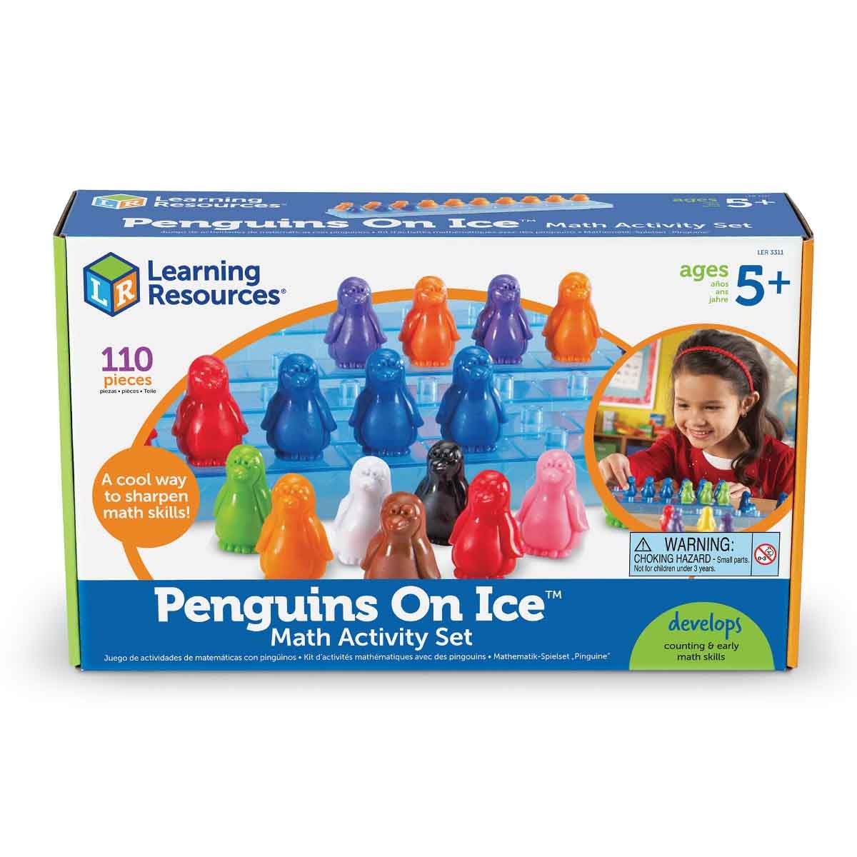 Learning Resources Penguins On Ice Math Activity Set Unisex, 5-7 Years