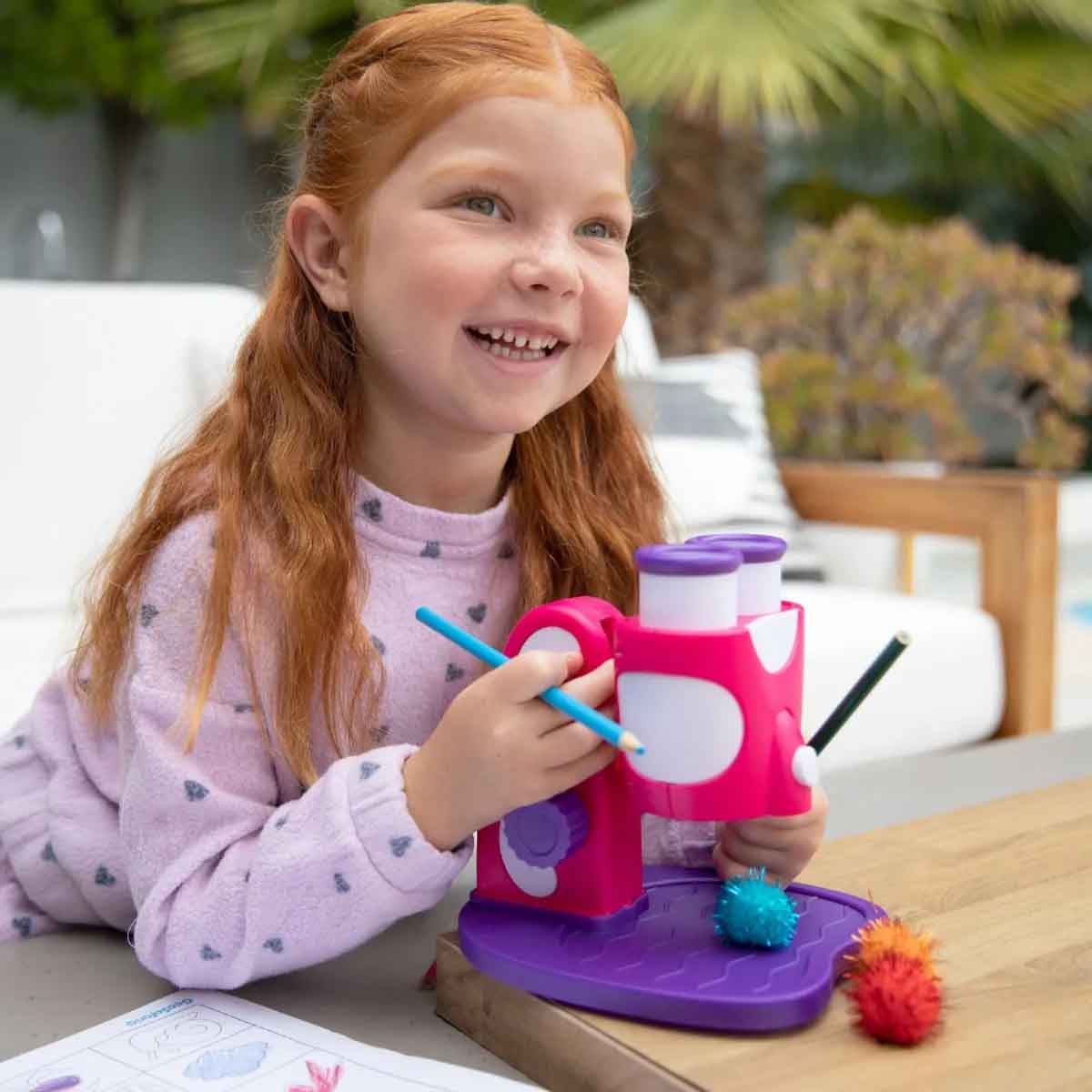 Learning Resources Pink GeoSafari Jr. My First Microscope Unisex, 3-4 Years