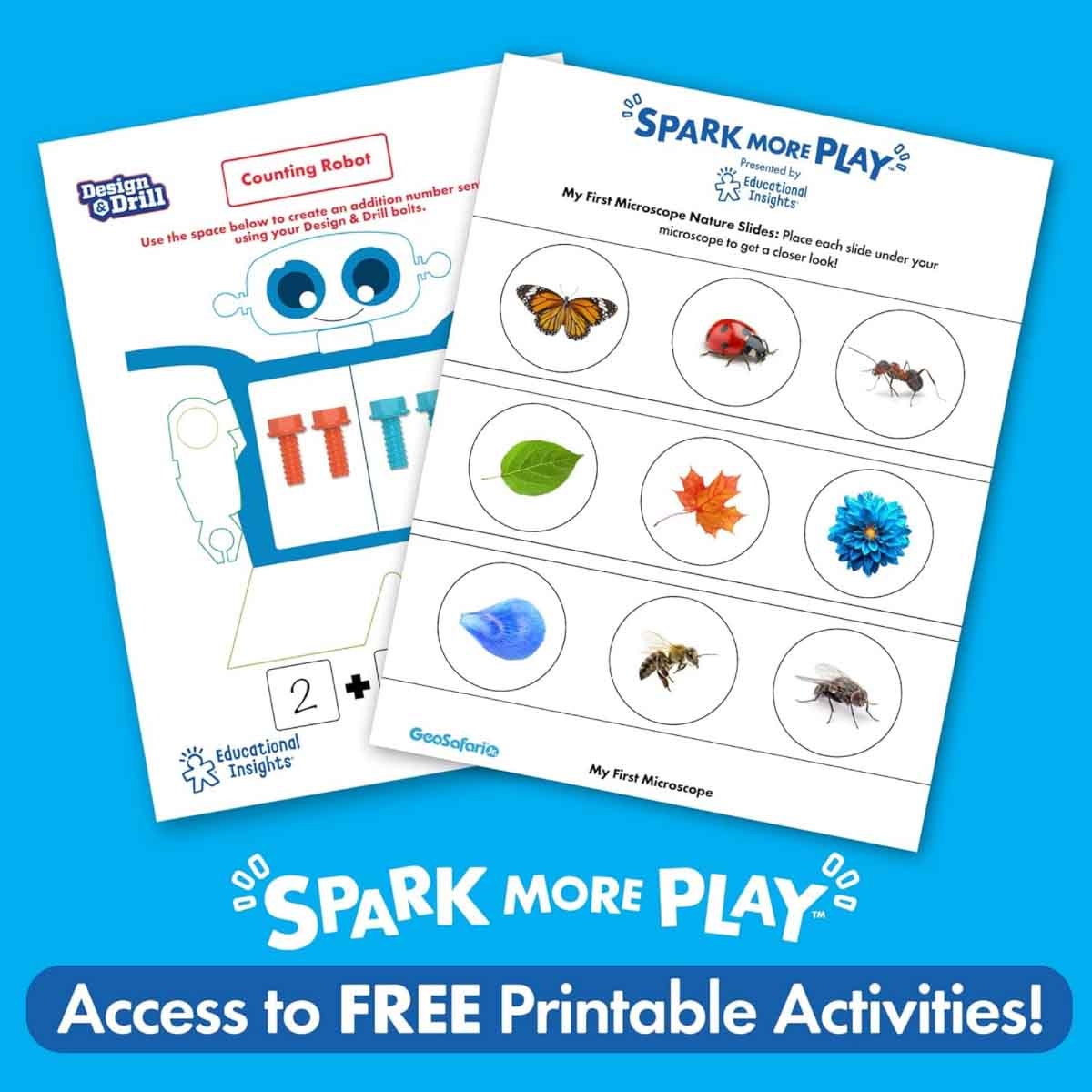 Learning Resources Pink GeoSafari Jr. My First Microscope Unisex, 3-4 Years