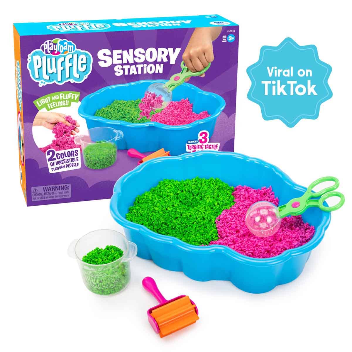 Learning Resources Playfoam Pluffle Squishology Station Unisex, 3-4 Years
