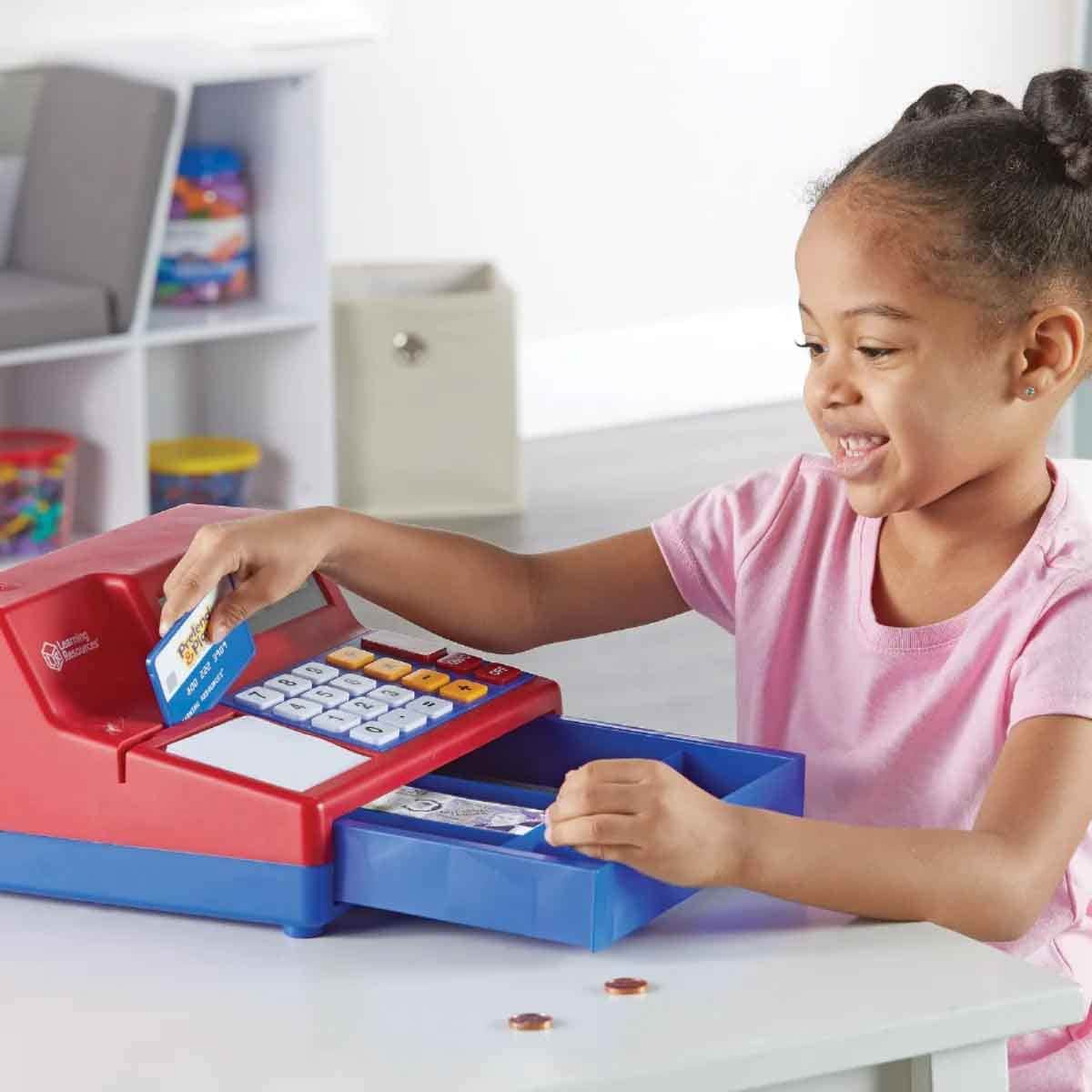 Learning Resources Pretend & Play Calculator Cash Register Unisex, 3-4 Years