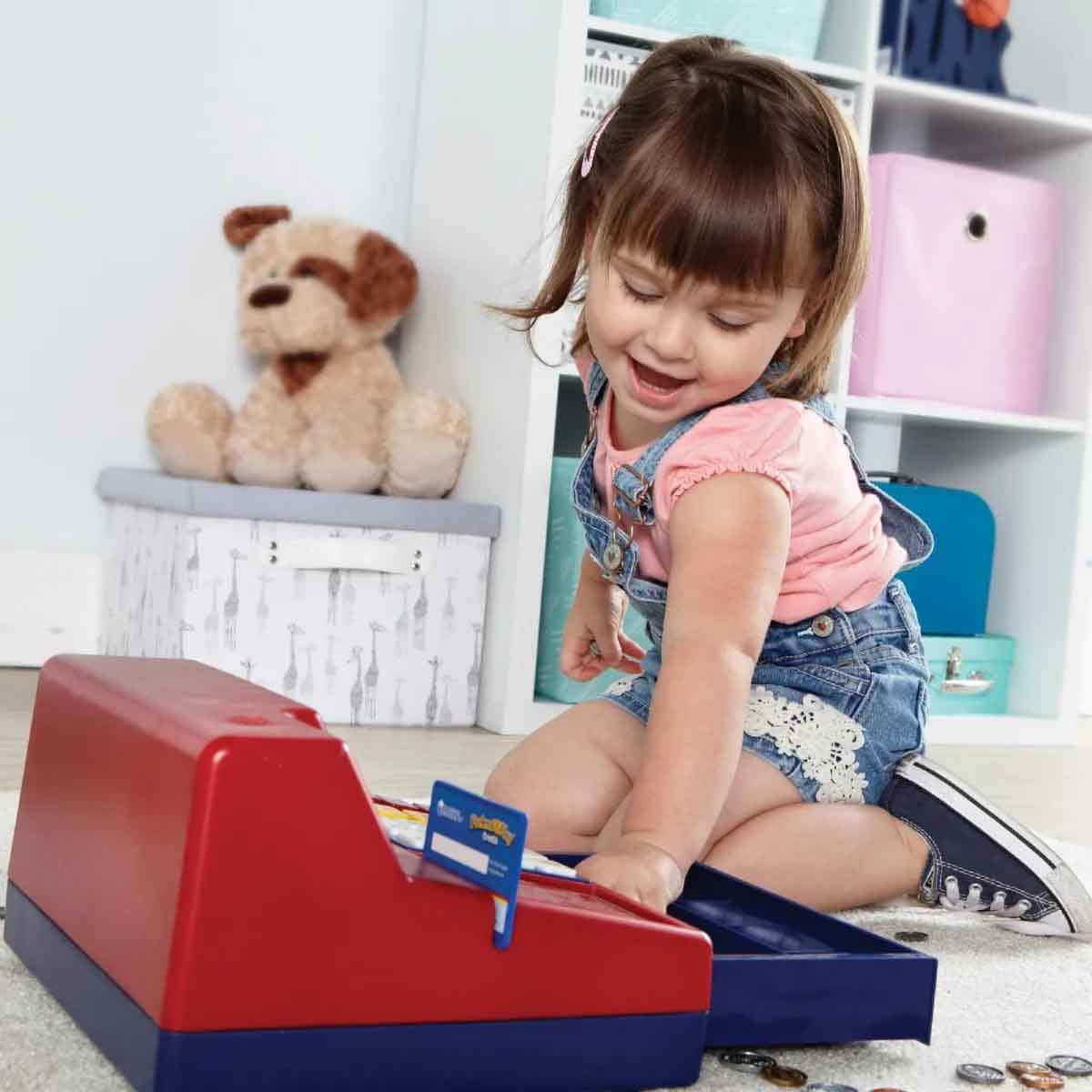 Learning Resources Pretend & Play Calculator Cash Register Unisex, 3-4 Years