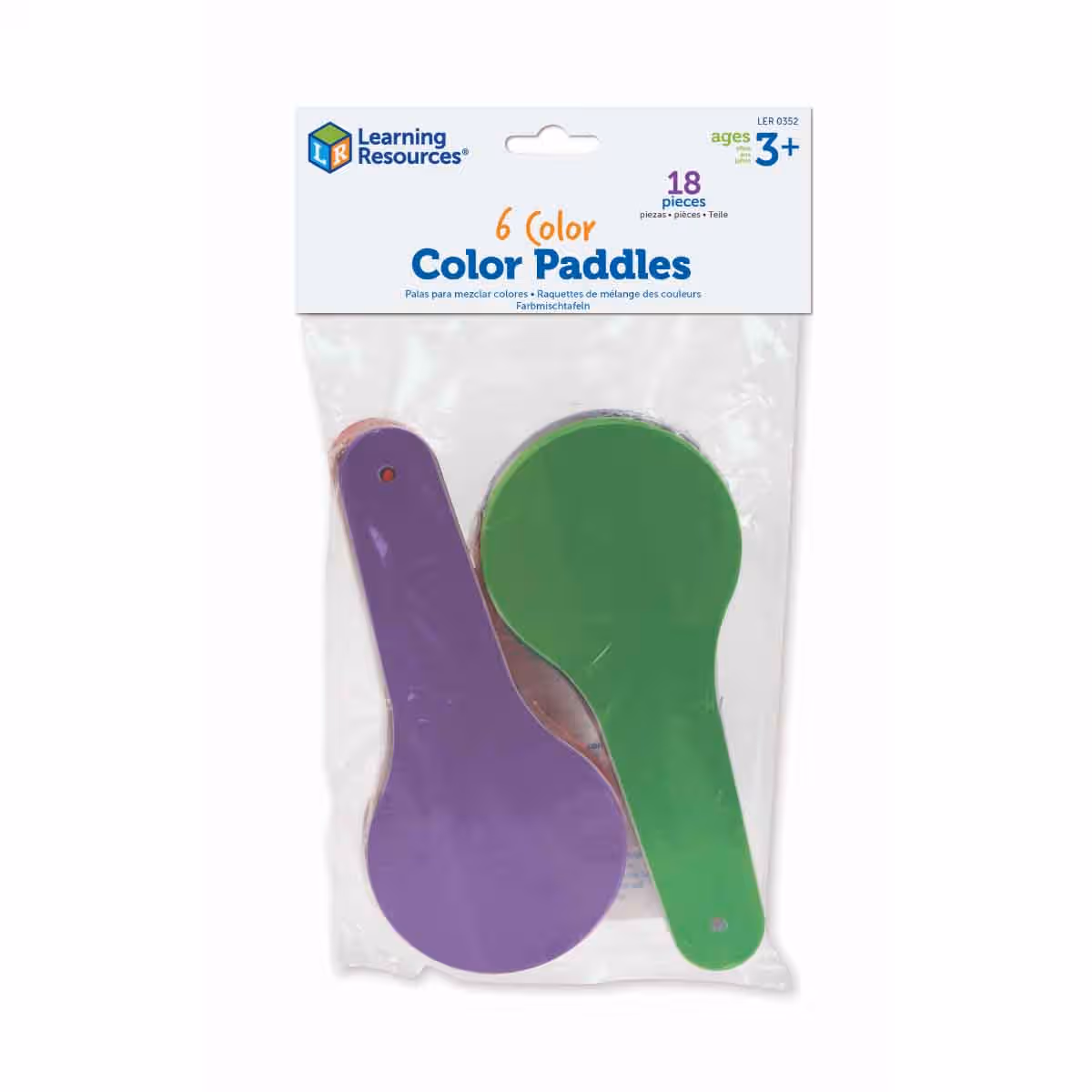 Learning Resources Primary Science Colour Paddles Unisex, 3-4 Years