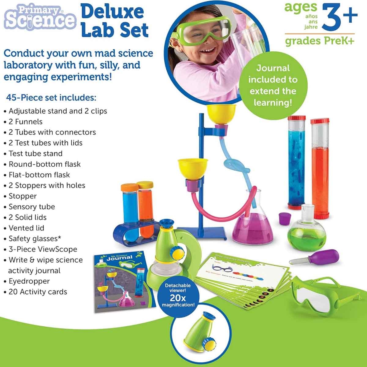 Learning Resources Primary Science Deluxe Lab Set Unisex, 3-4 Years
