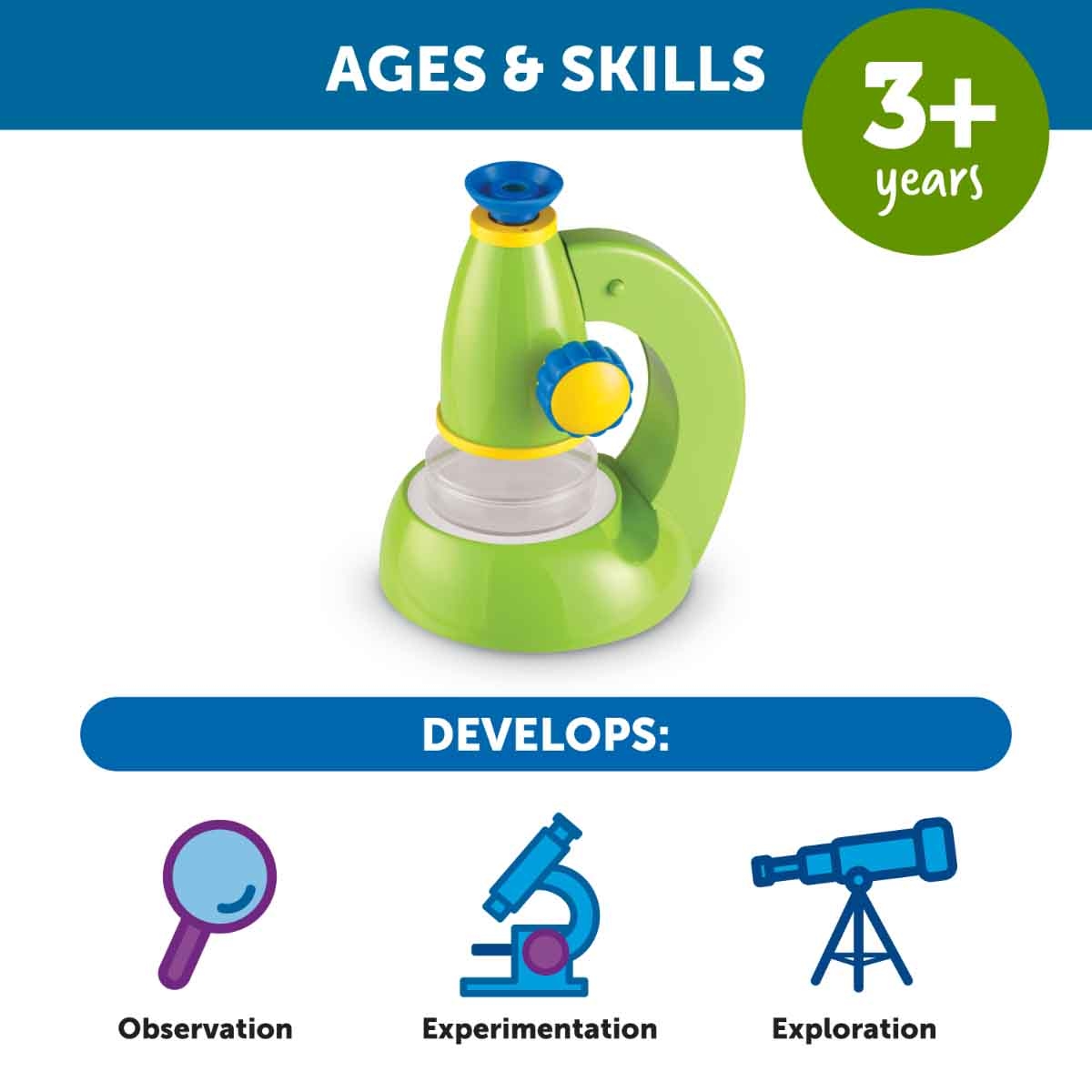 Learning Resources Primary Science ViewScope Unisex, 3-4 Years