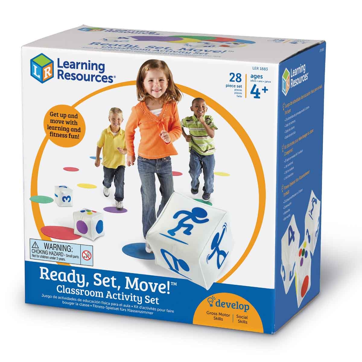 Learning Resources Ready, Set, Move Classroom Activity Set Unisex, 5-7 Years