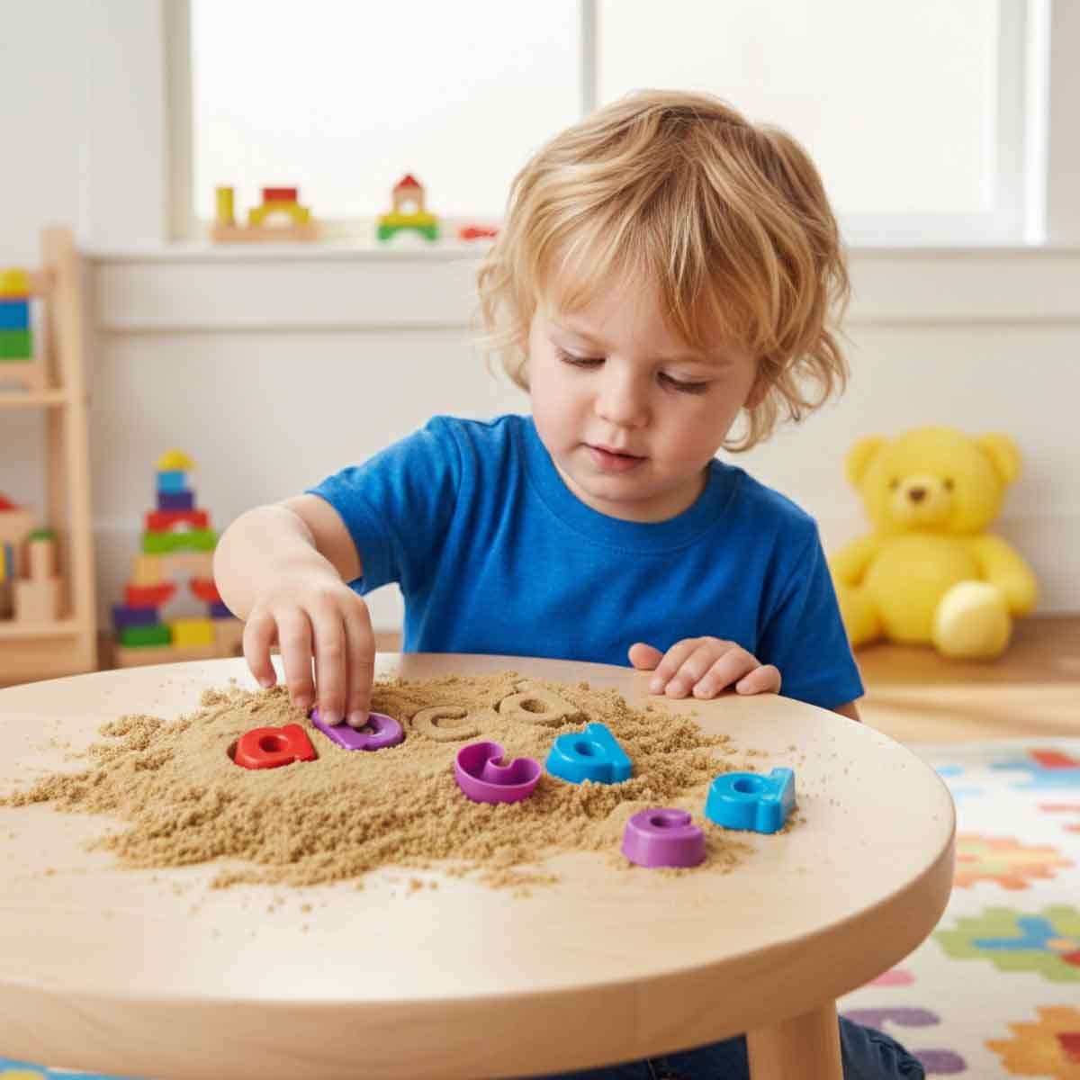 Learning Resources Sand Moulds Lowercase Alphabet Unisex, 3-4 Years