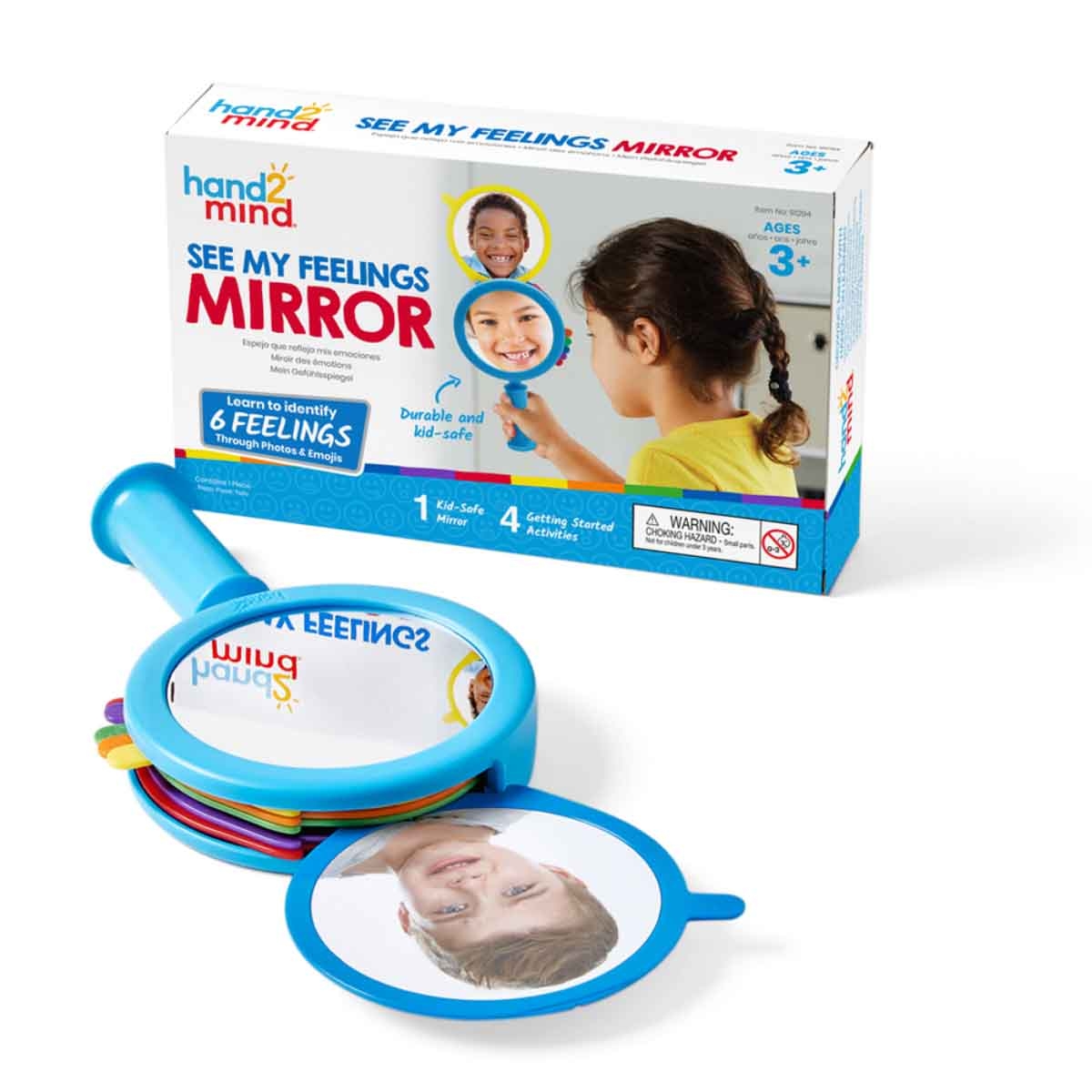 Learning Resources See My Feelings Mirror Unisex, 3-4 Years