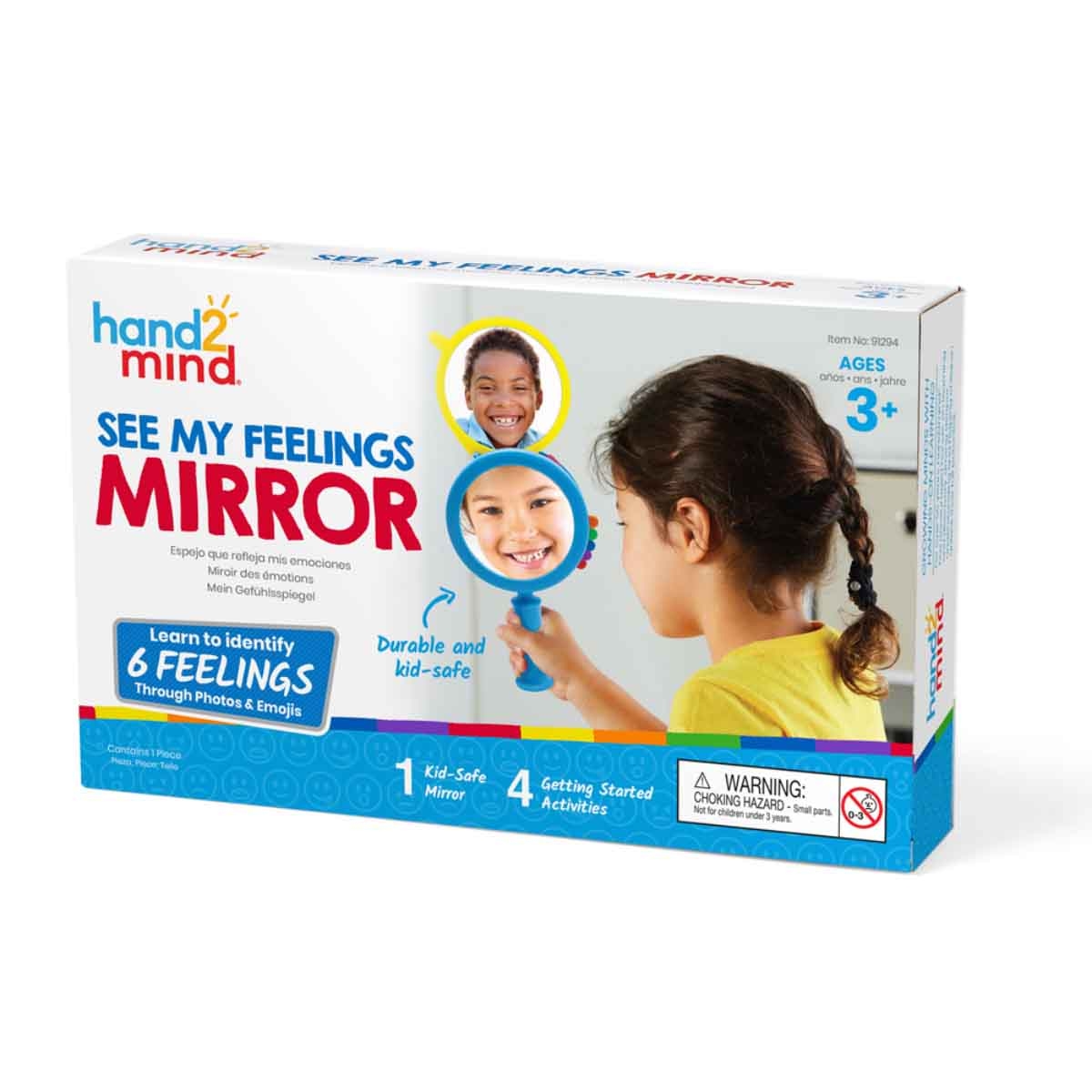 Learning Resources See My Feelings Mirror Unisex, 3-4 Years