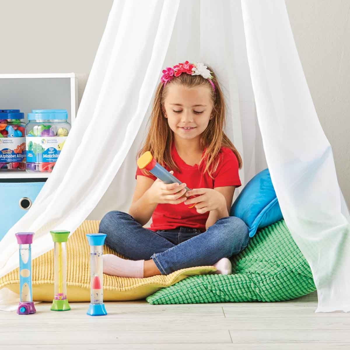 Learning Resources Sensory Fidget Tubes Unisex, 3-4 Years