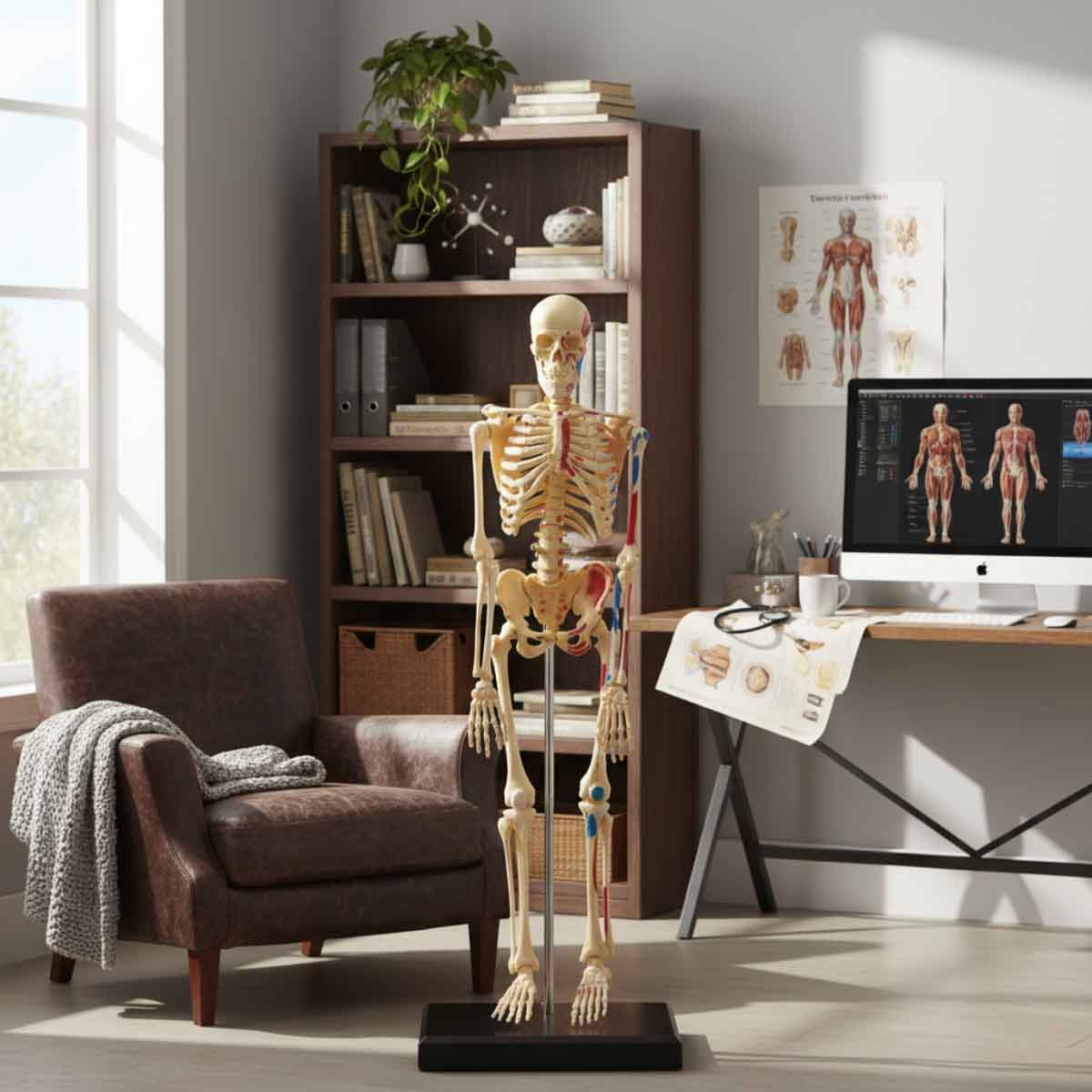 ليرننغ ريسورسز نموذج هيكل عظمي تعليمي للجنسين، 8-10 سنوات