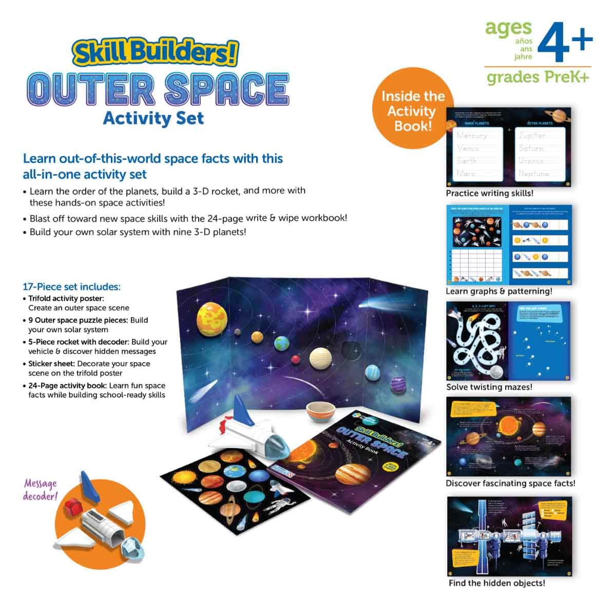 Learning Resources Skill Builders! Outer Space Unisex, 5-7 Years