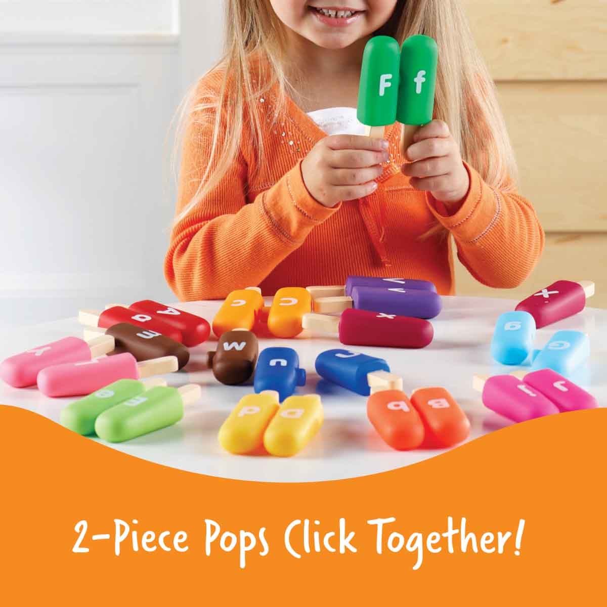 Learning Resources Smart Snacks Alpha Pops Unisex, 3-4 Years