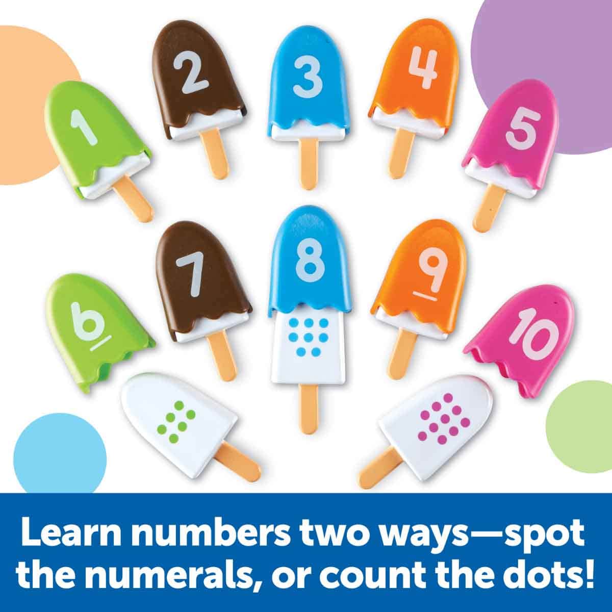 Learning Resources Smart Snacks Number Pops Toddler, 0-2 Years