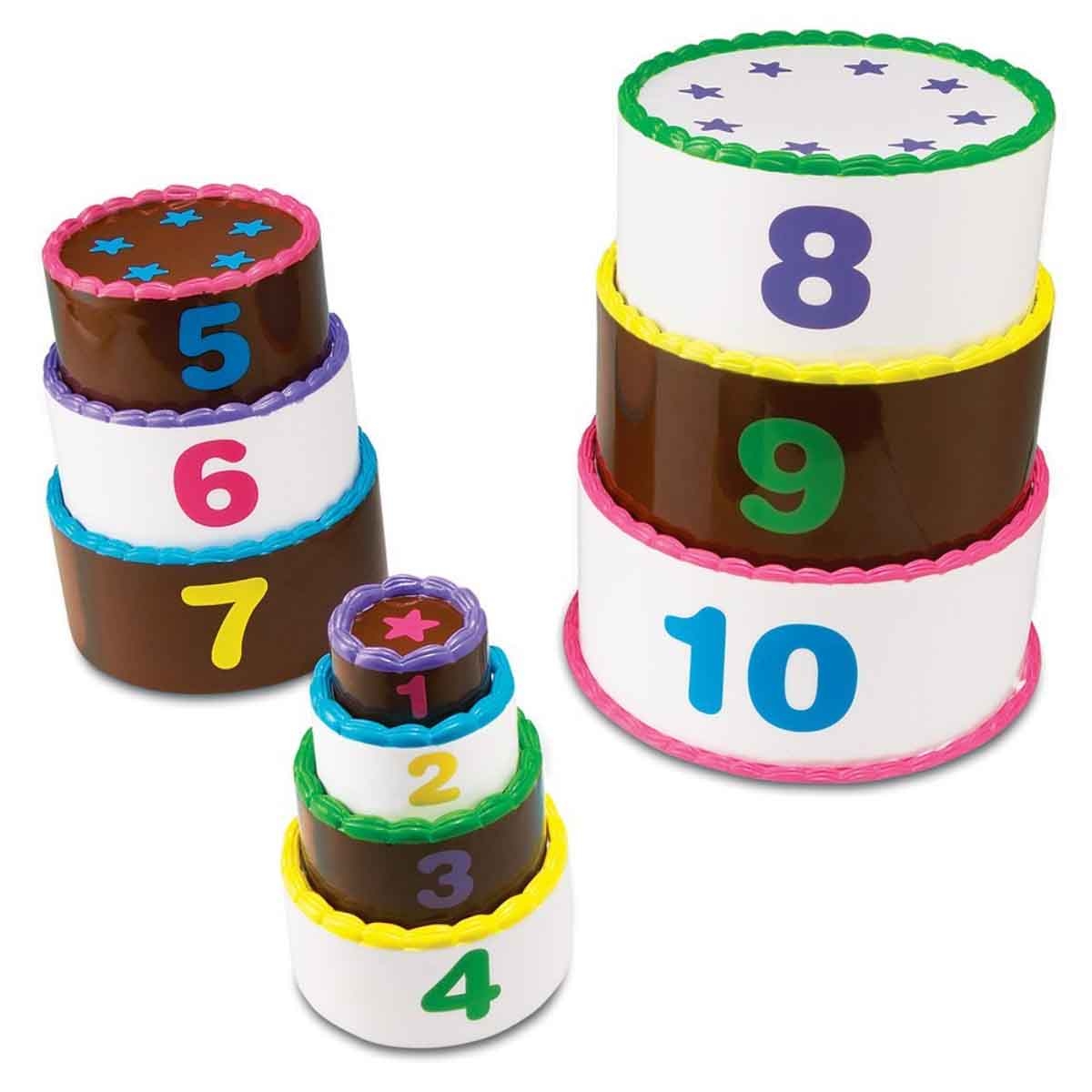 Learning Resources Smart Snacks Stack & Count Layer Cake Toddler, 0-2 Years