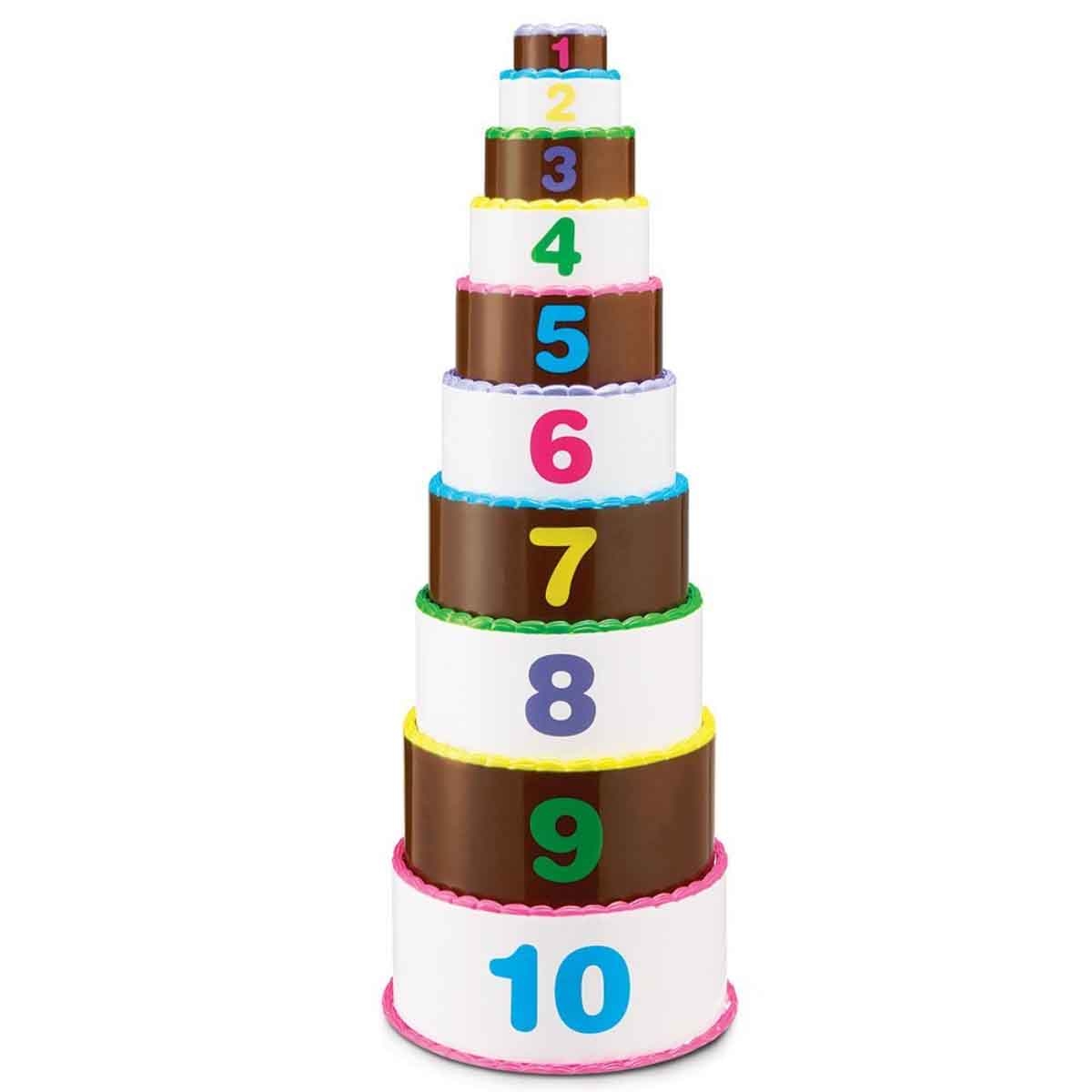 Learning Resources Smart Snacks Stack & Count Layer Cake Toddler, 0-2 Years