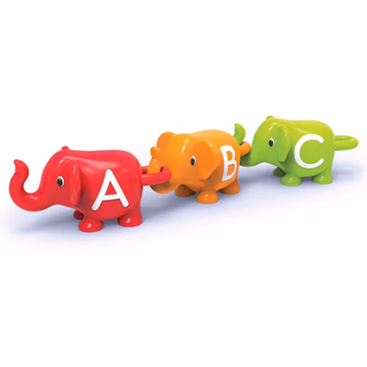 Learning Resources Snap-n-Learn ABC Elephants Unisex, 3-4 Years