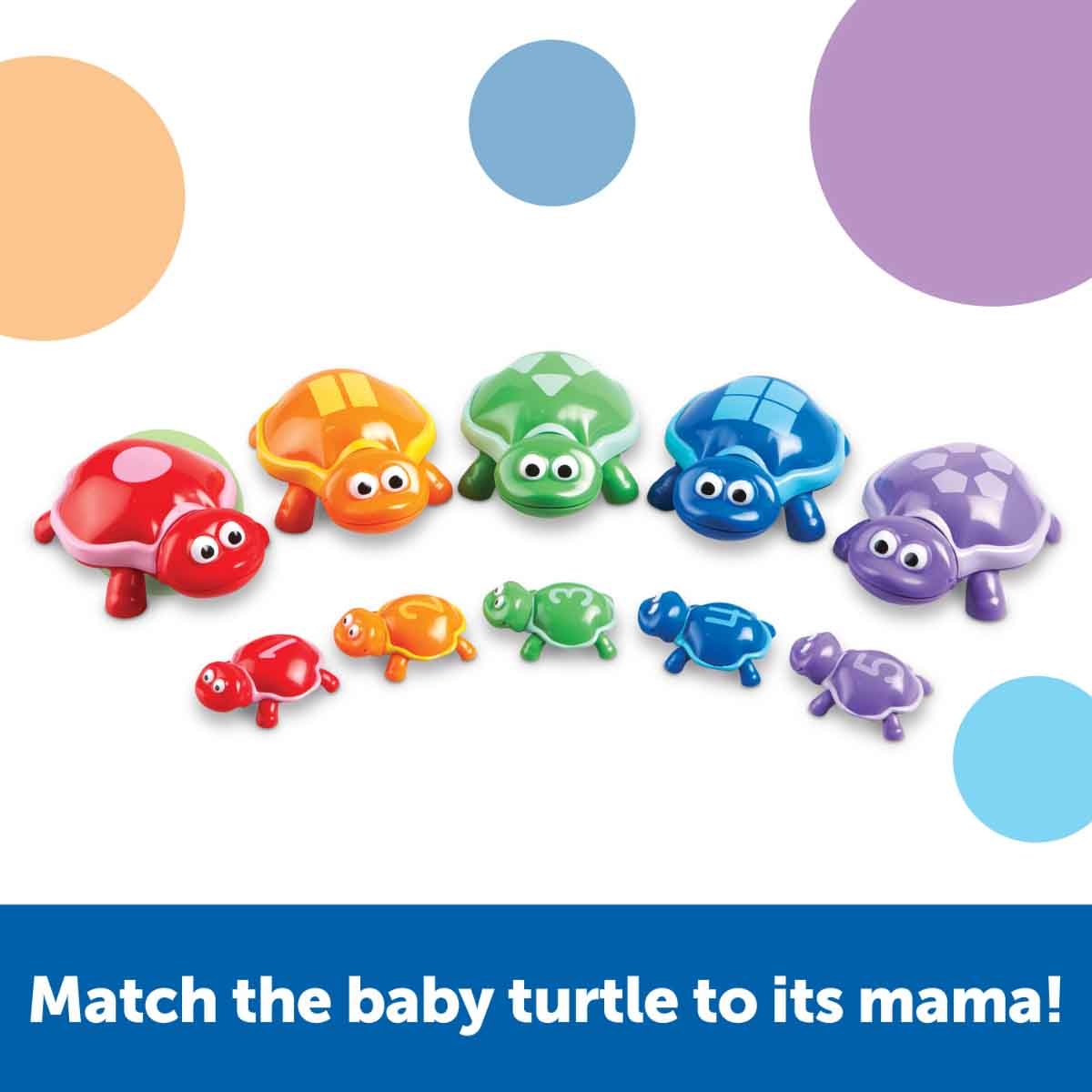 Learning Resources Snap-n-Learn Number Turtles Toddler, 0-2 Years