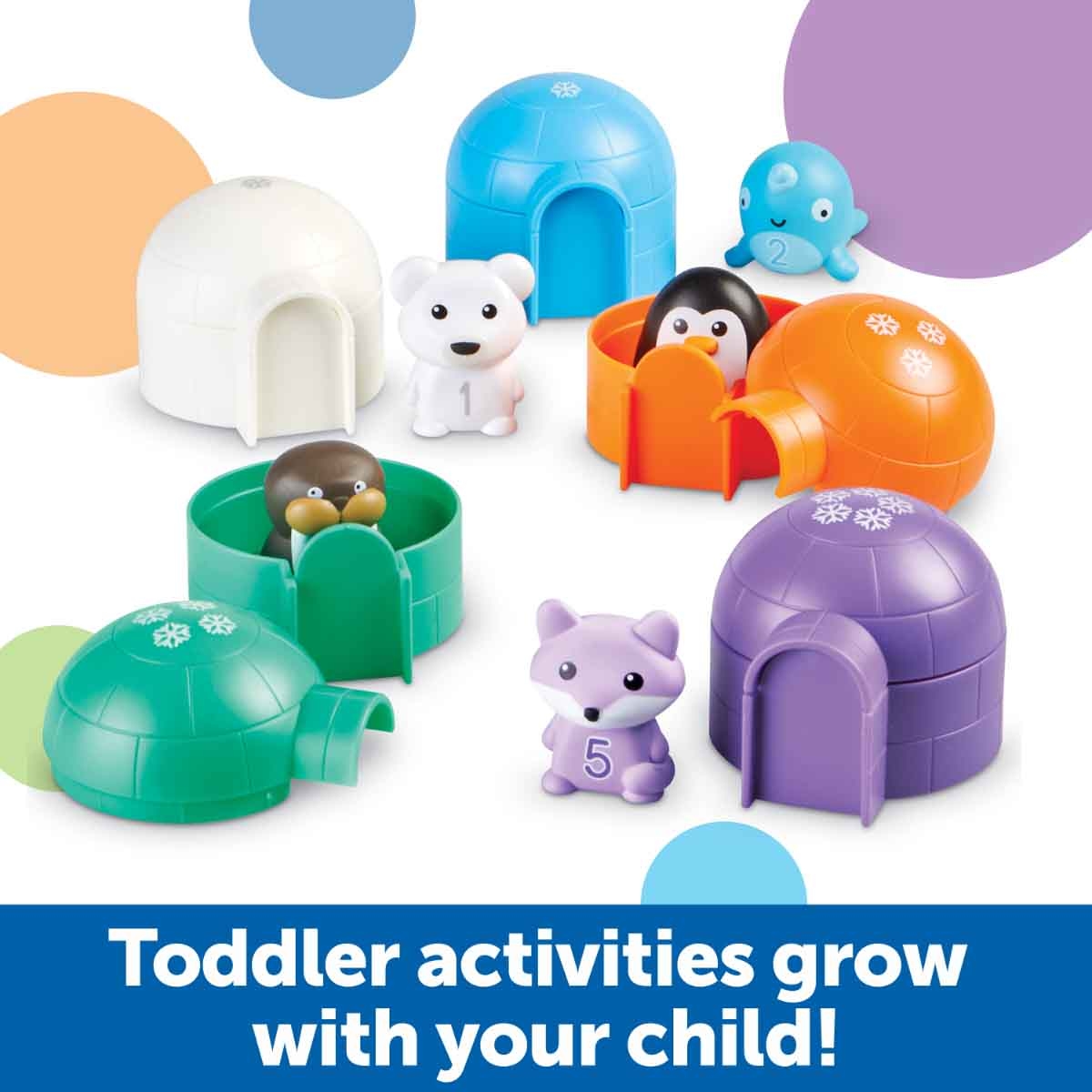 Learning Resources Sort & Seek Polar Animals Toddler, 0-2 Years