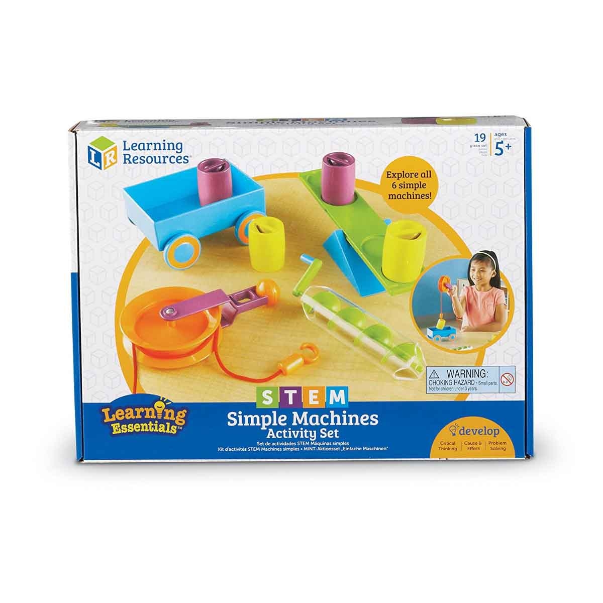 Learning Resources STEM Simple Machines Activity Set Unisex, 5-7 Years