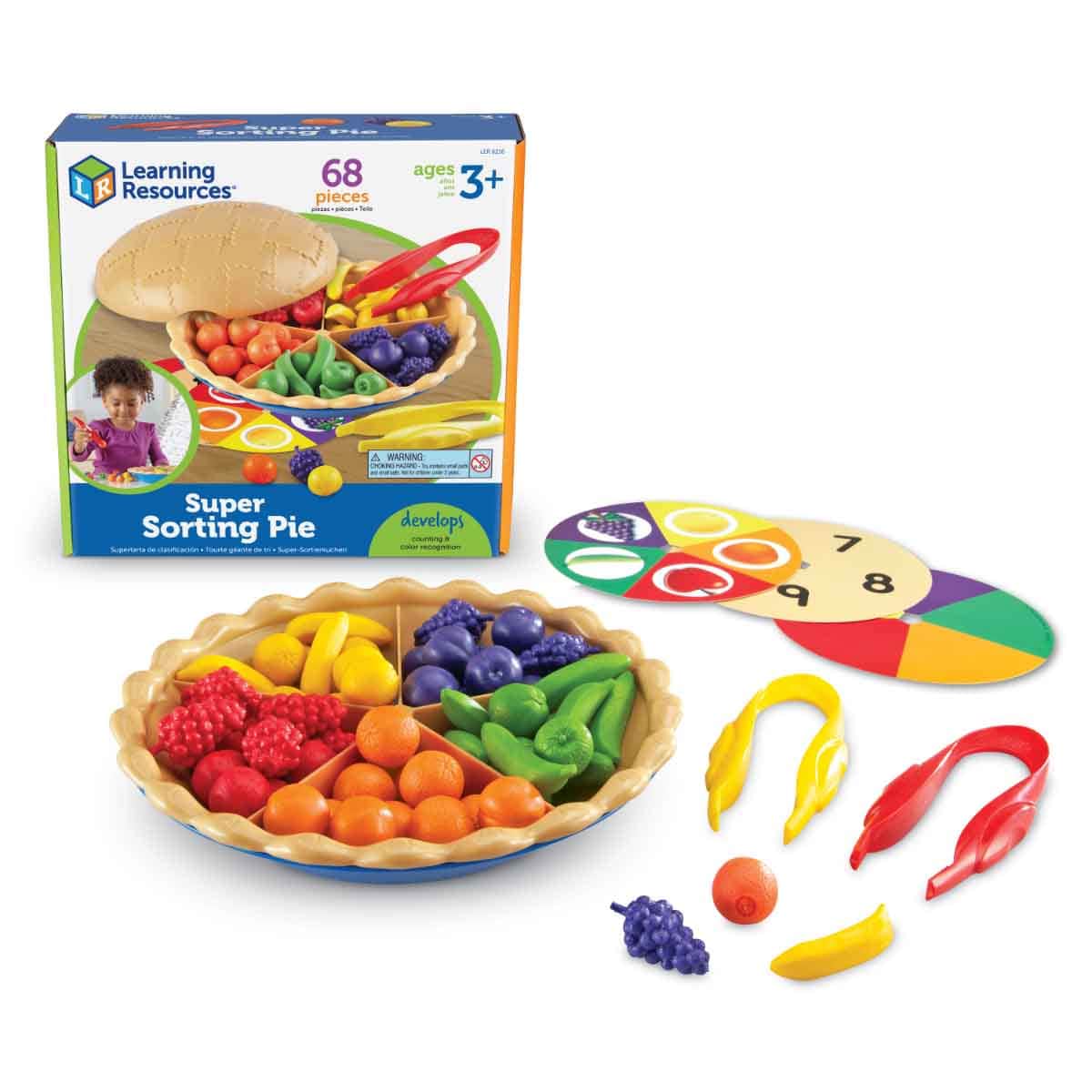 Learning Resources Super Sorting Pie Unisex, 3-4 Years