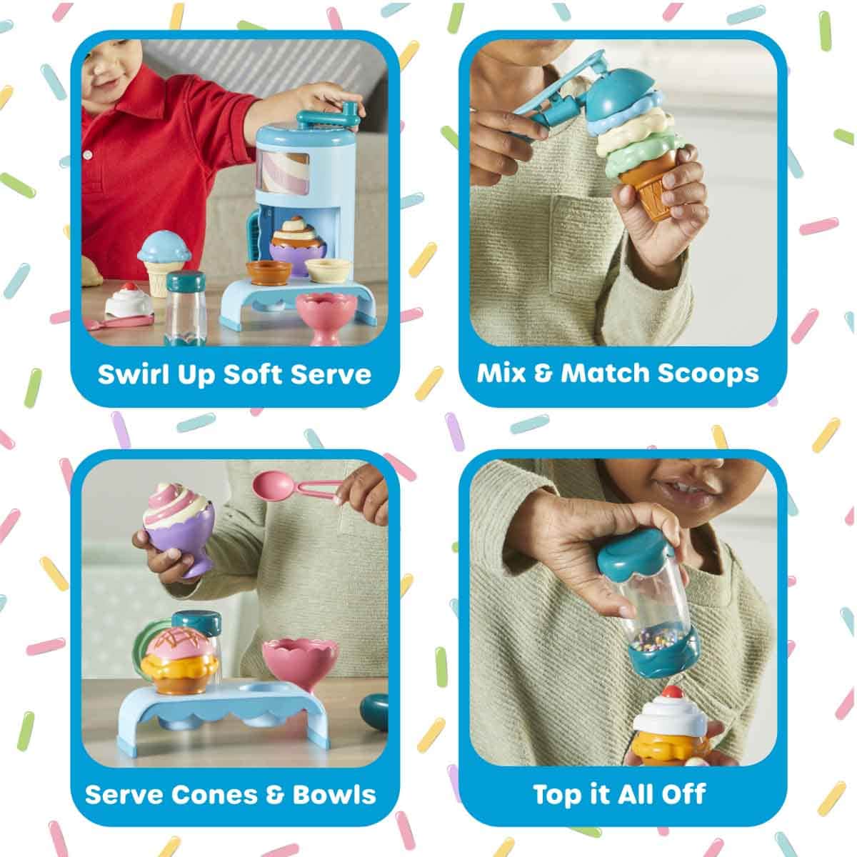 Learning Resources Swirling Scoops Ice Cream Shopper Unisex, 3-4 Years