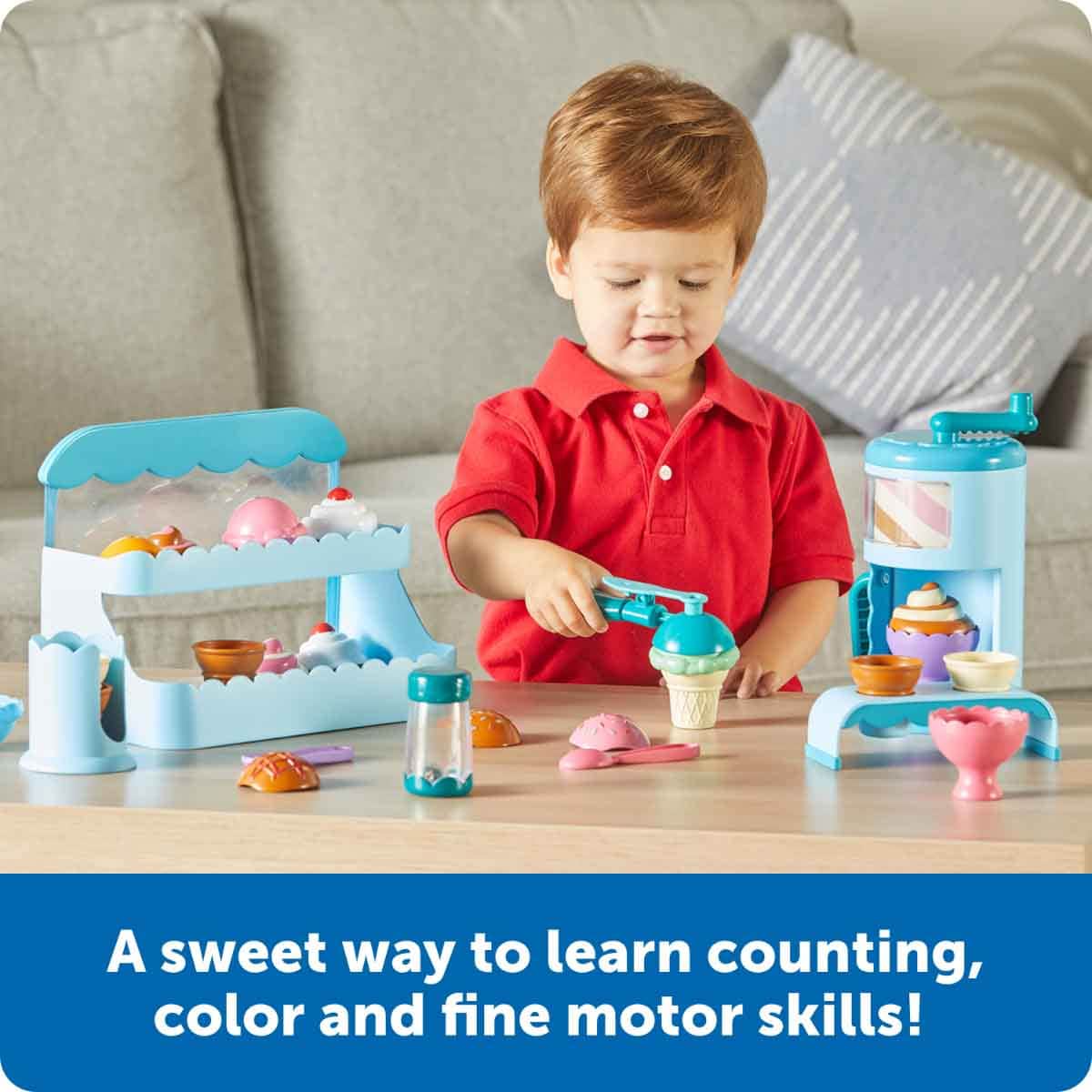 Learning Resources Swirling Scoops Ice Cream Shopper Unisex, 3-4 Years