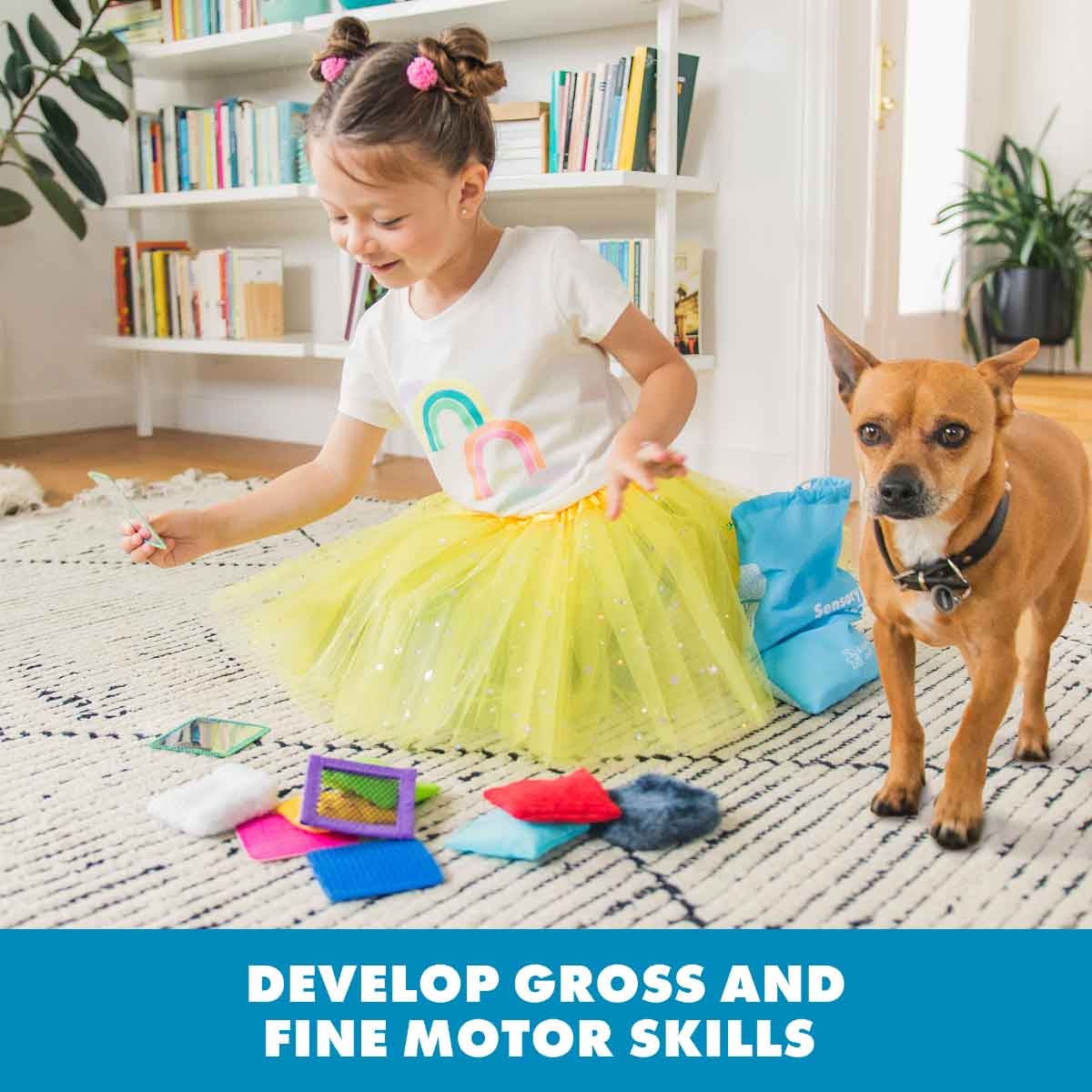 ليرننغ ريسورسز مربعات الملمس التعليمية القابلة للمس للجنسين، 3-4 سنوات