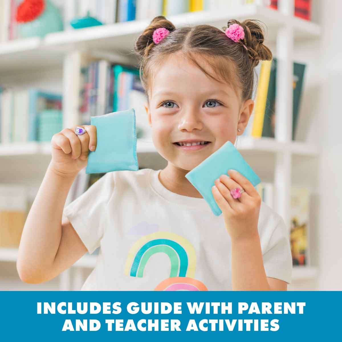 ليرننغ ريسورسز مربعات الملمس التعليمية القابلة للمس للجنسين، 3-4 سنوات