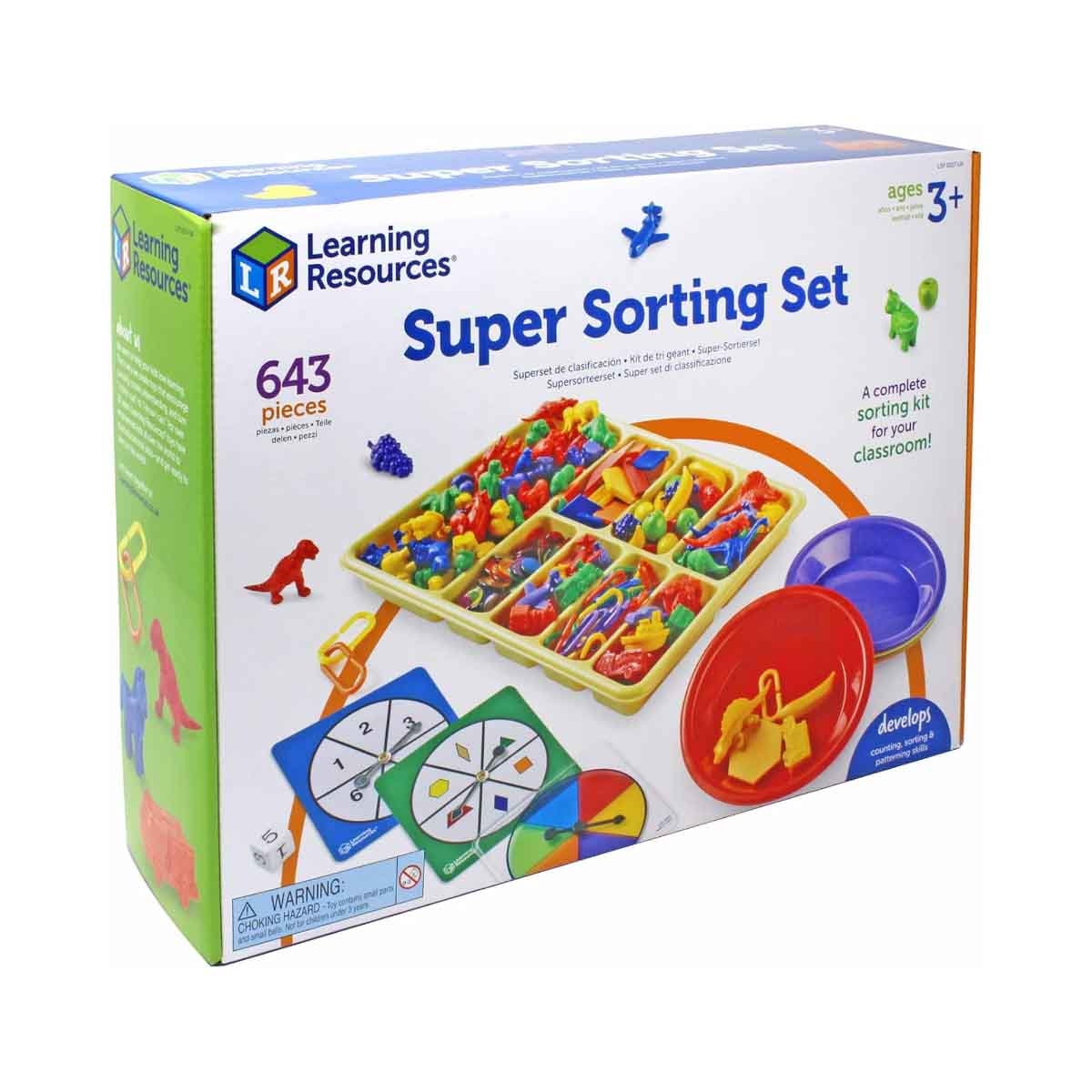 Learning Resources The Original Super Sorting Set Unisex, 3-4 Years