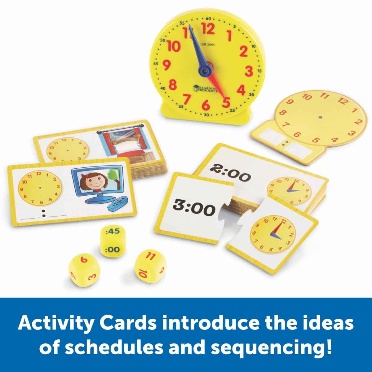 Learning Resources Time Activity Set Unisex, 5-7 Years