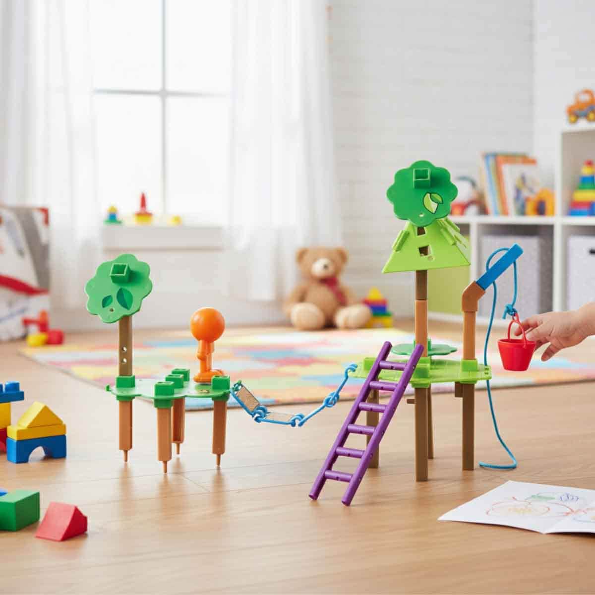 Learning Resources Tree House Engineering and Design Building Set Unisex, 5-7 Years