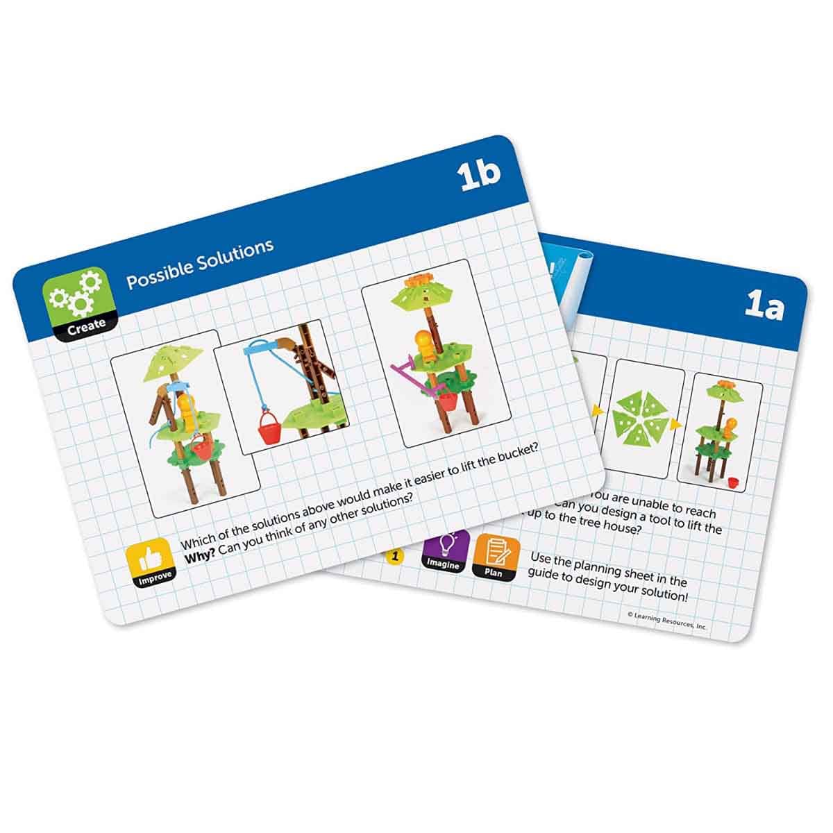Learning Resources Tree House Engineering and Design Building Set Unisex, 5-7 Years
