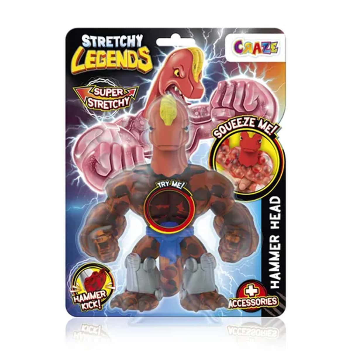 Legends Assorted Stretchy Toy Unisex, 3-4 Years