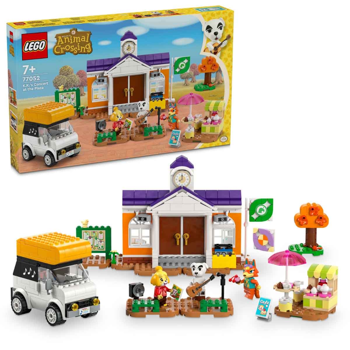 LEGO Animal Crossing 77052 K.K.'s Concert At The Plaza Set Unisex, 8-10 Years