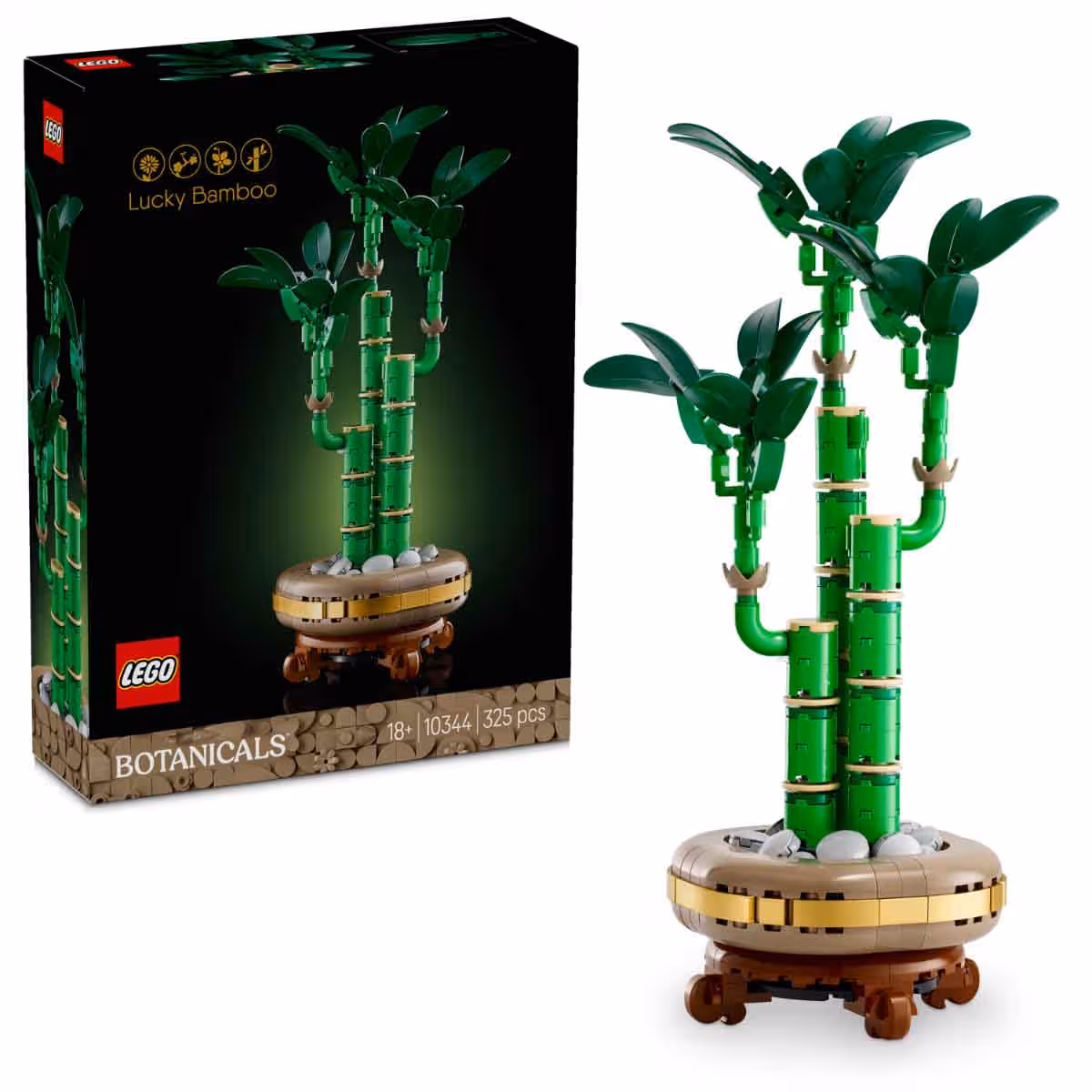 ليغو بوتانيكالز مجموعة نبات الخيزران المحظوظ 10344 V29 للاعمار 13 سنة فما فوق